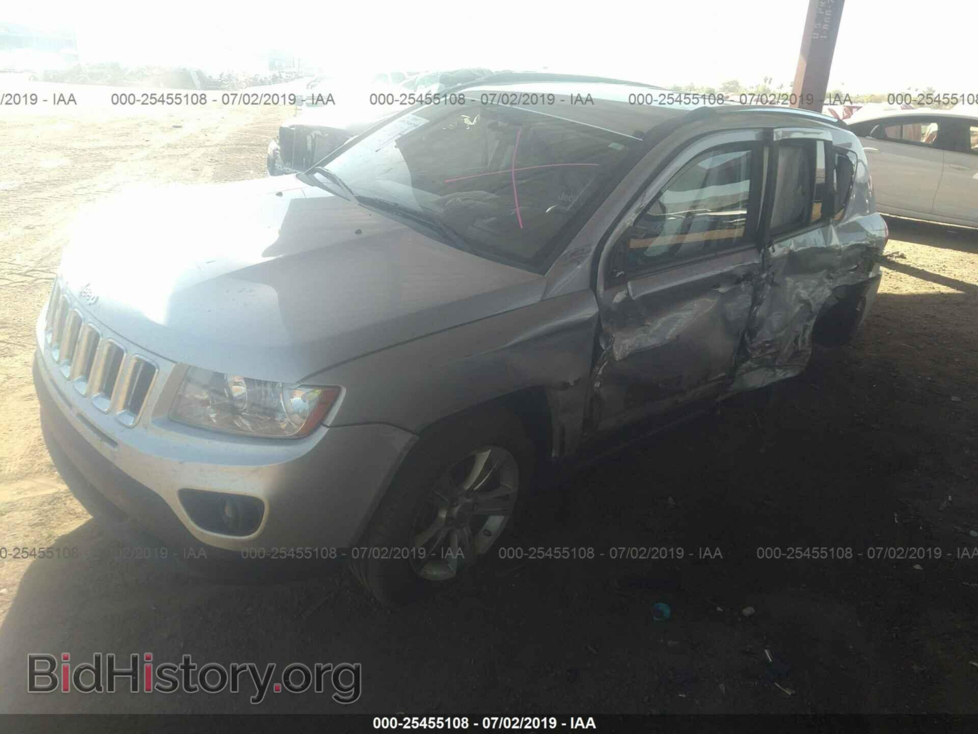 2011 JEEP COMPASS - VIN: 1J4NF1FB4BD181936 - Фото 2