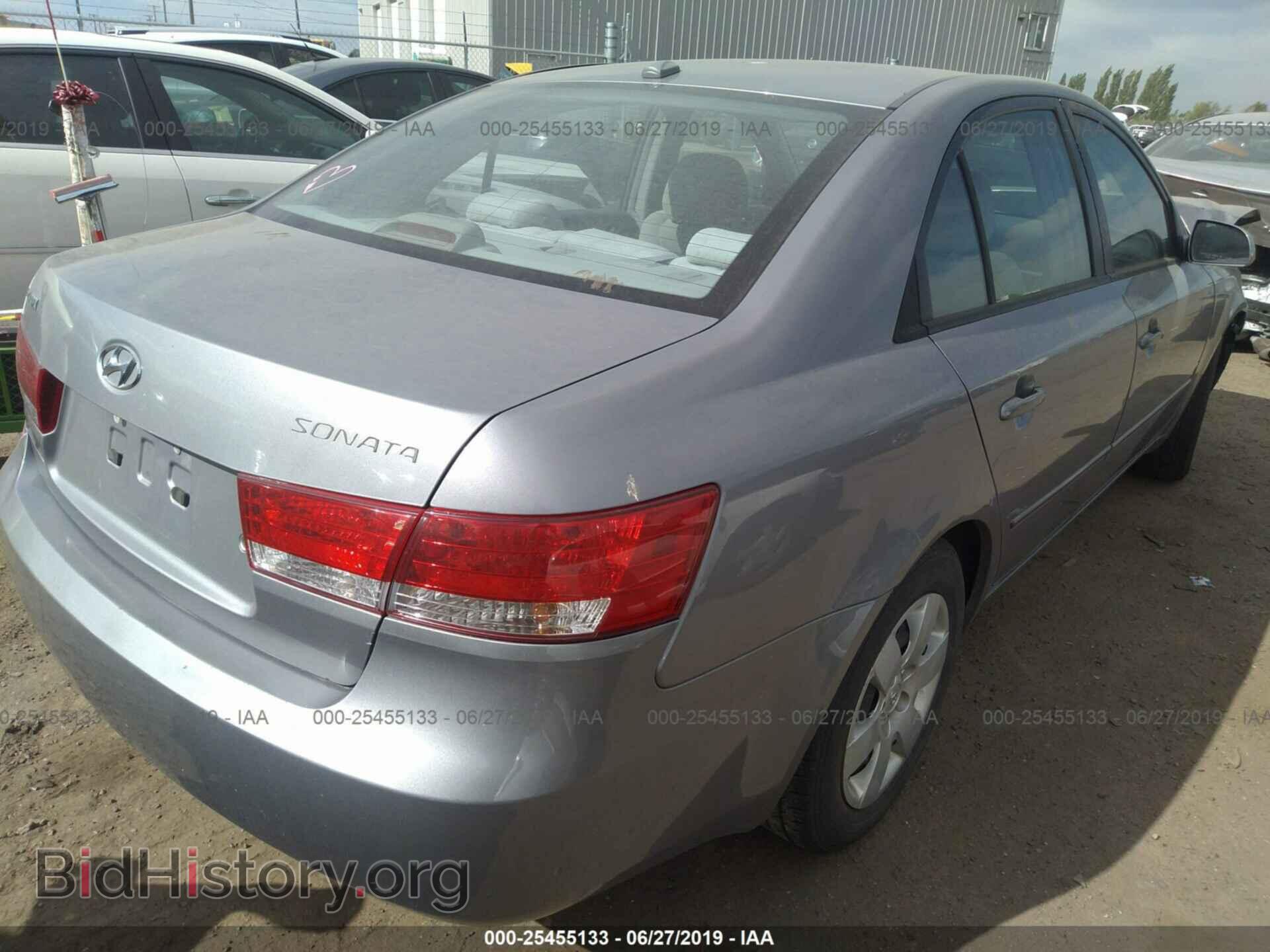 2007 HYUNDAI SONATA - VIN: 5NPET46C47H262414 - Фото 4