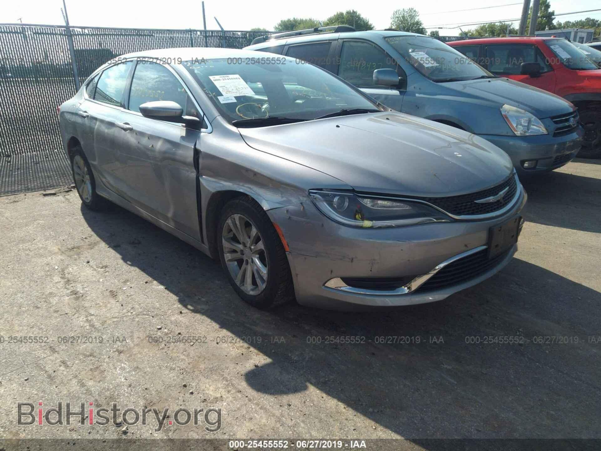 Photo 1C3CCCAB6FN729917 - CHRYSLER 200 2015