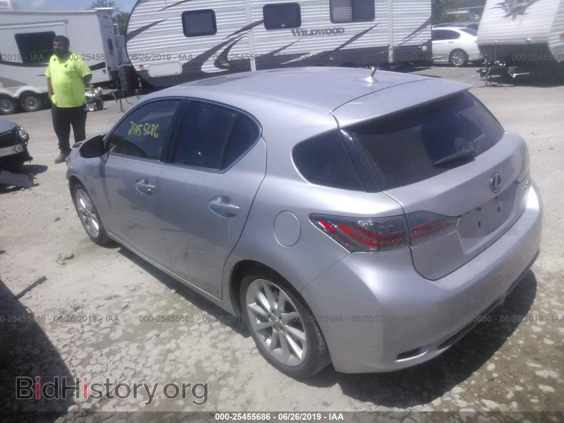 2011 LEXUS CT - VIN: JTHKD5BH7B2003464 - Фото 3