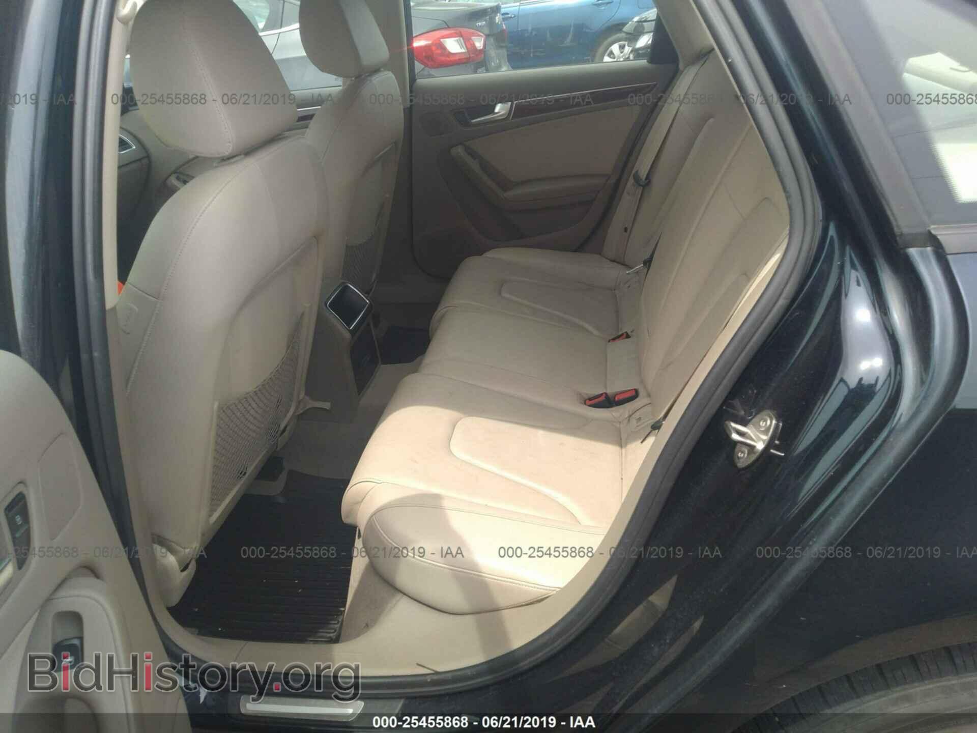 2011 AUDI A4 - VIN: WAUBFAFL2BN021496 - Фото 8