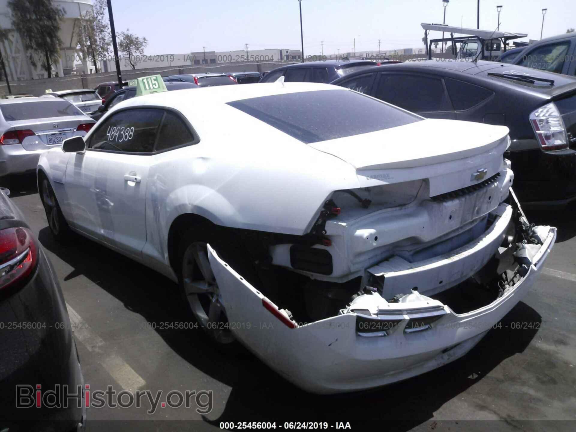 2013 CHEVROLET CAMARO - VIN: 2G1FB1E32D9160026 - Фото 3
