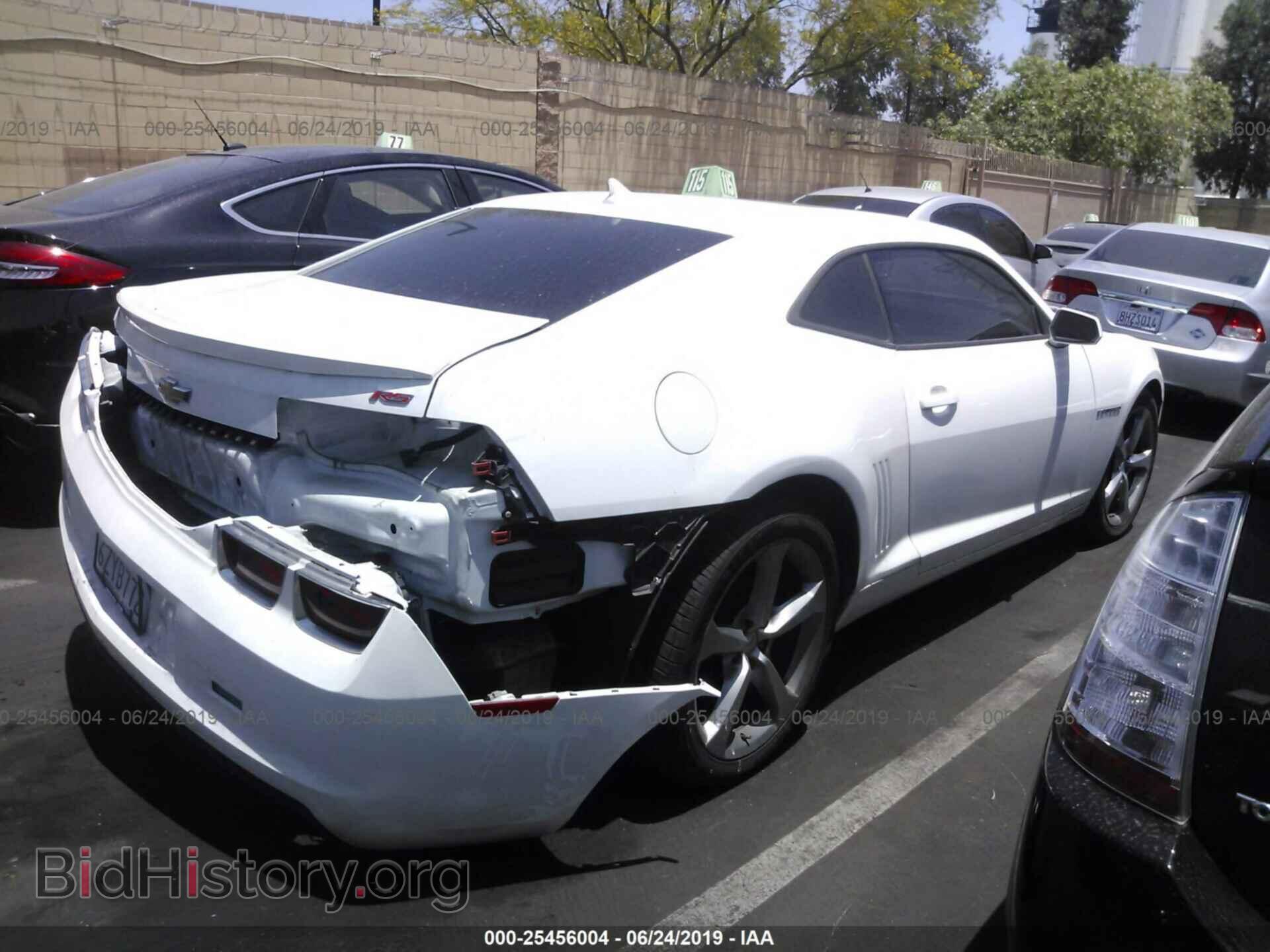 2013 CHEVROLET CAMARO - VIN: 2G1FB1E32D9160026 - Фото 4