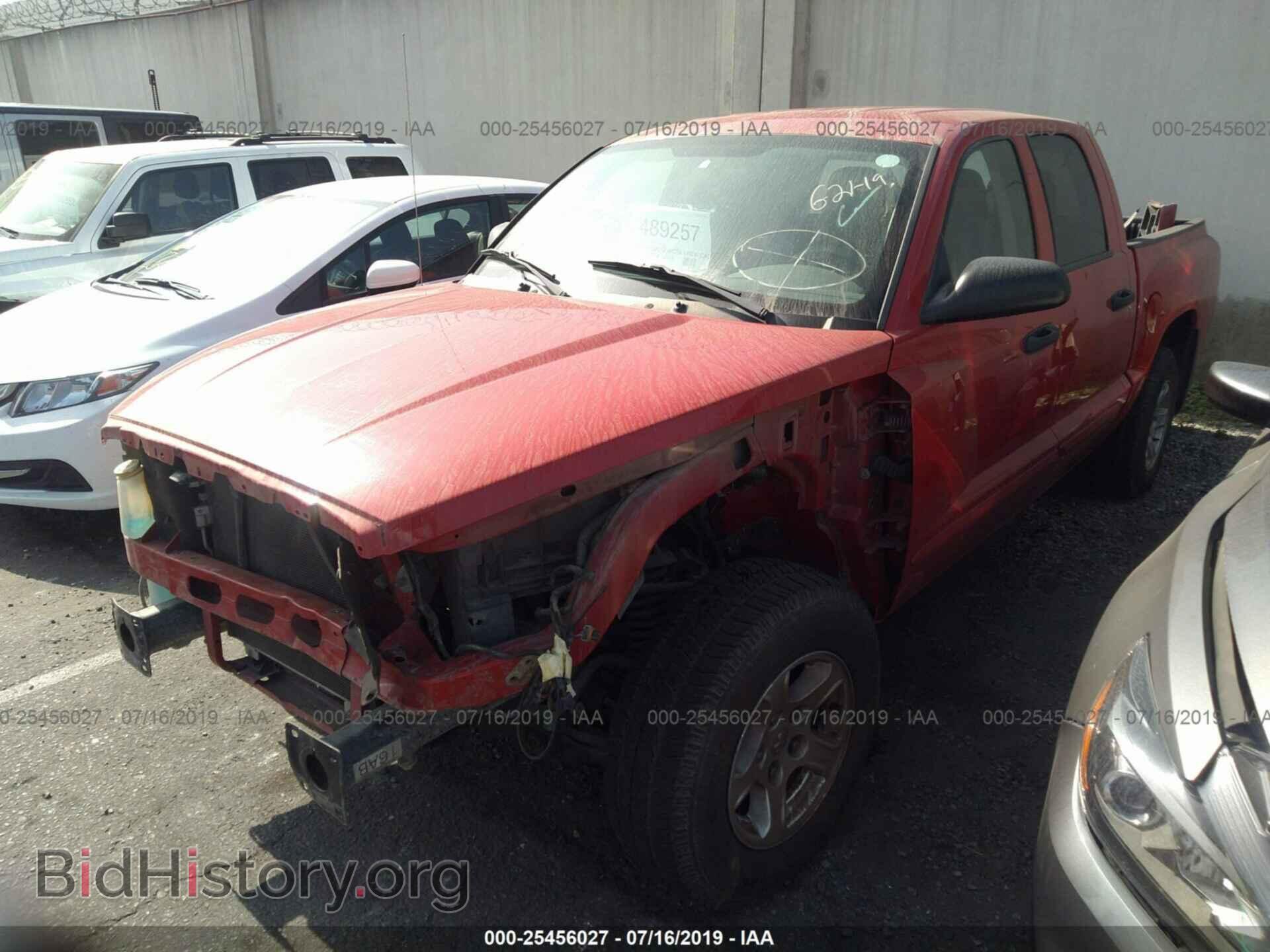 2005 DODGE DAKOTA - VIN: 1D7HE48K55S262969 - Фото 2