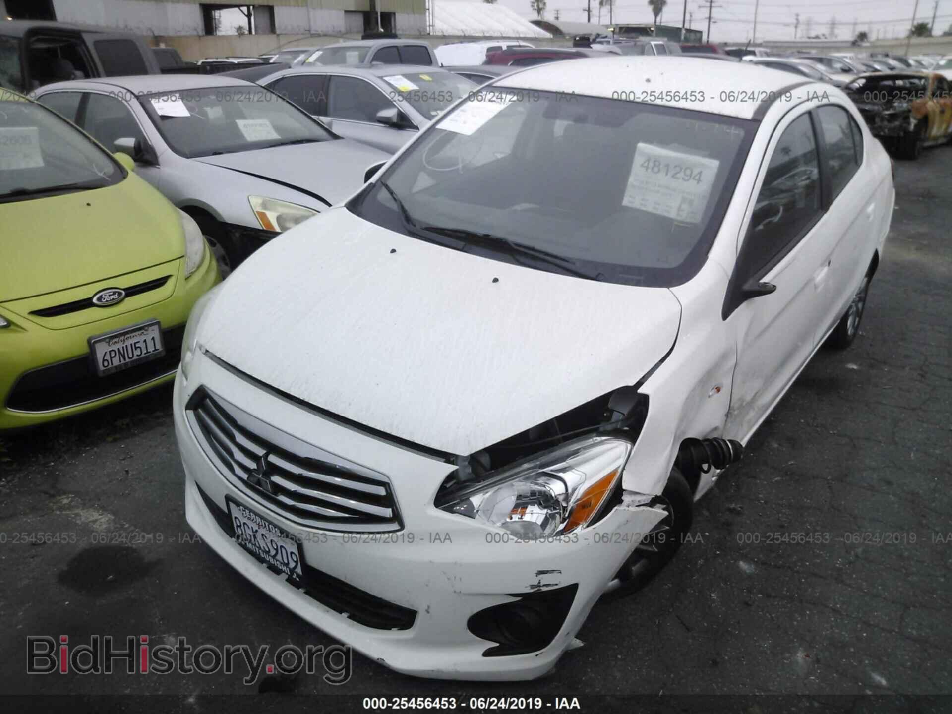 2018 MITSUBISHI MIRAGE - VIN: ML32F3FJ1JHF12478 - Фото 2