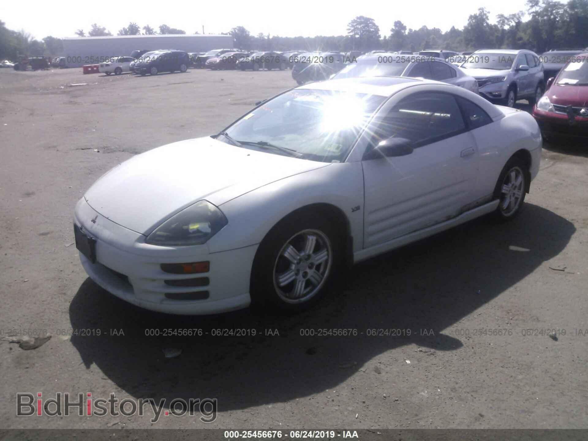 2001 MITSUBISHI ECLIPSE - VIN: 4A3AC84H71E106490 - Фото 2
