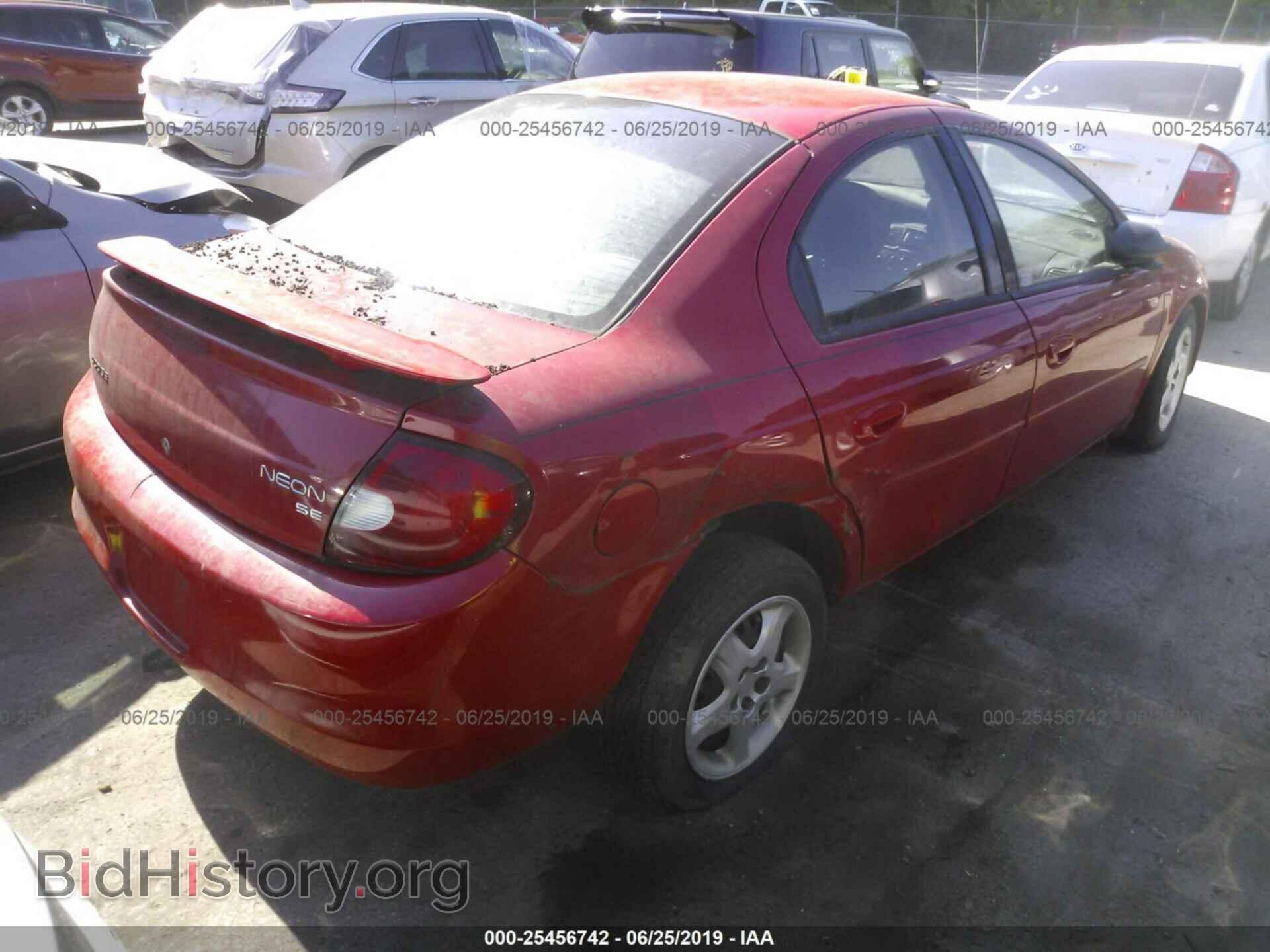 2002 DODGE NEON - VIN: 1B3ES46C52D640856 - Фото 4