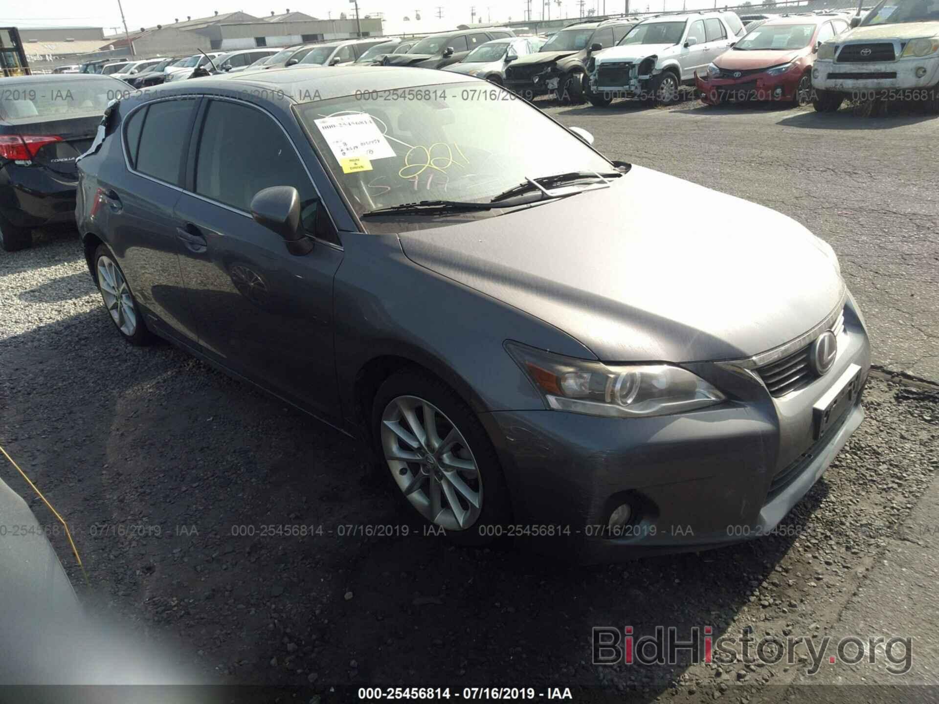 Photo JTHKD5BH3C2100484 - LEXUS CT 2012