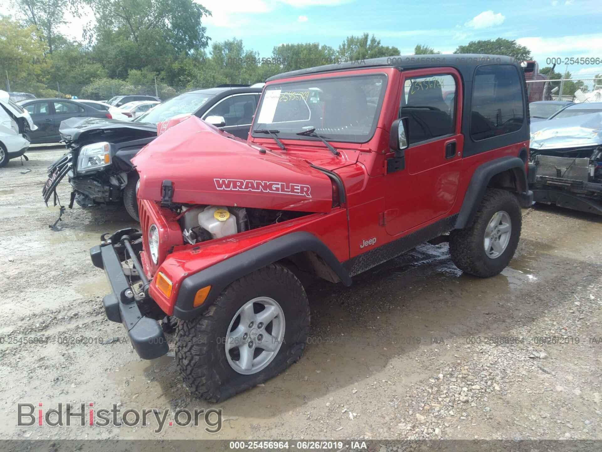 2003 JEEP WRANGLER - VIN: 1J4FA39S43P312406 - Photo 2