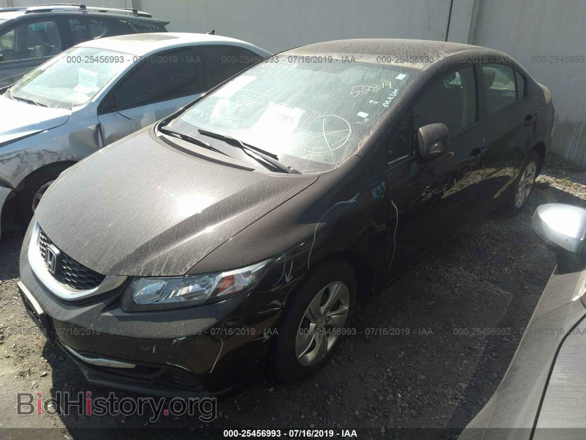2013 HONDA CIVIC - VIN: 2HGFB2F53DH582679 - Фото 2
