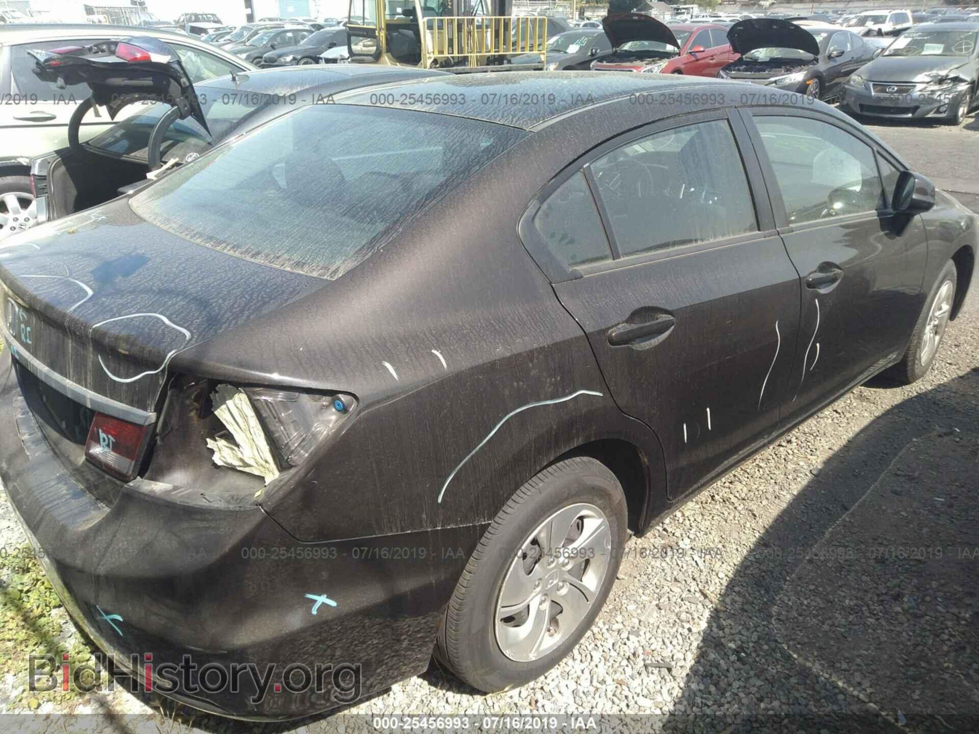 2013 HONDA CIVIC - VIN: 2HGFB2F53DH582679 - Фото 4