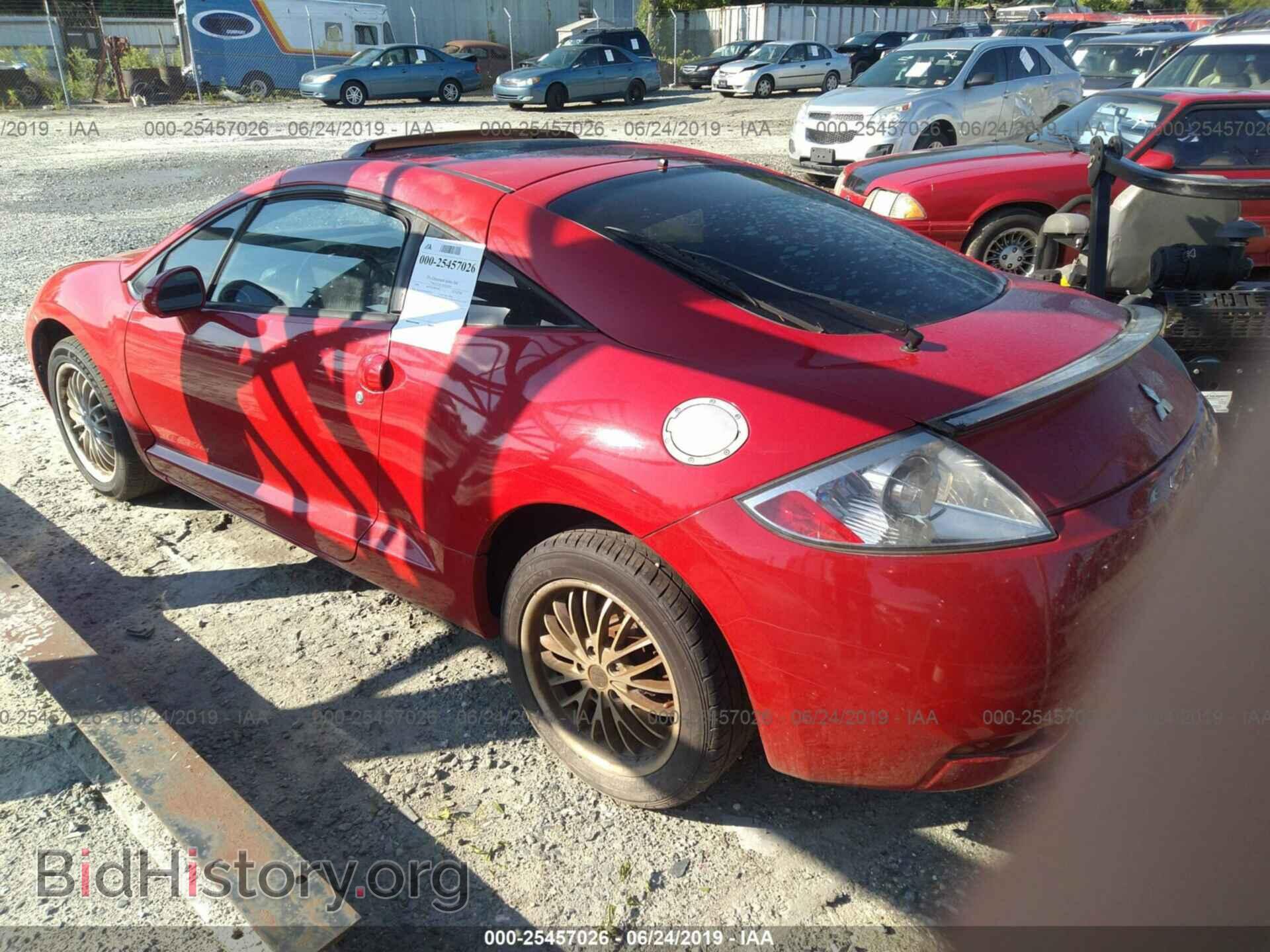 2006 MITSUBISHI ECLIPSE - VIN: 4A3AK24F76E027326 - Фото 3