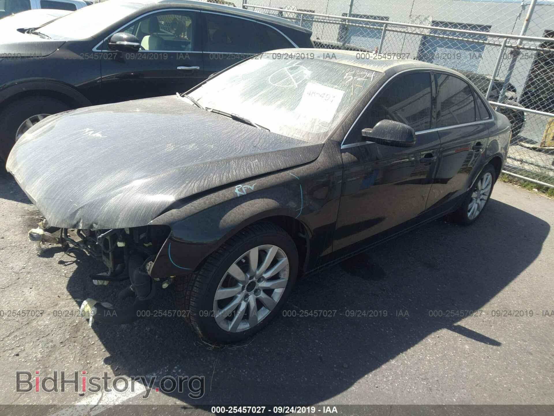 2013 AUDI A4 - VIN: WAUBFAFL2DN023428 - Фото 2