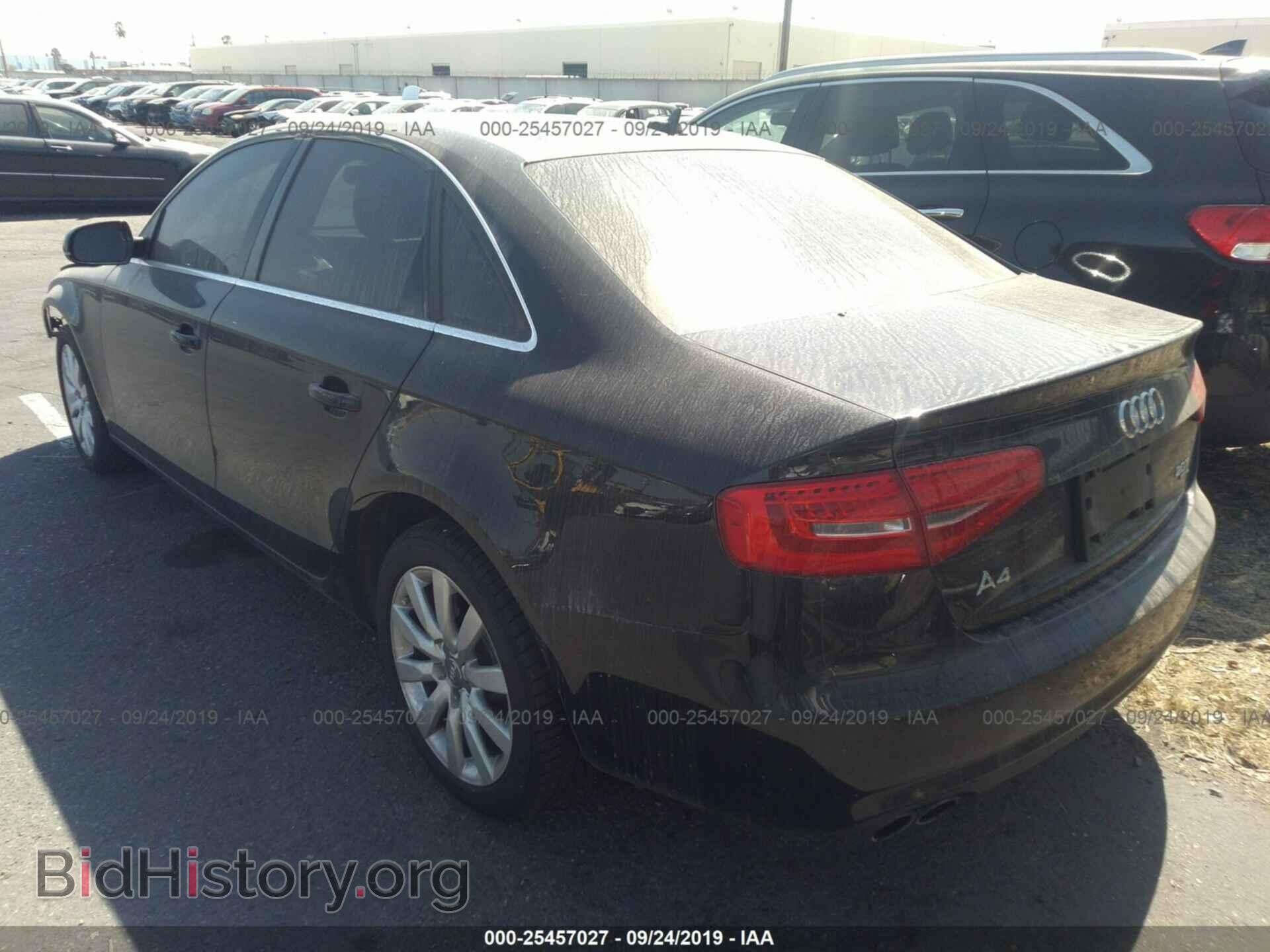 2013 AUDI A4 - VIN: WAUBFAFL2DN023428 - Фото 3