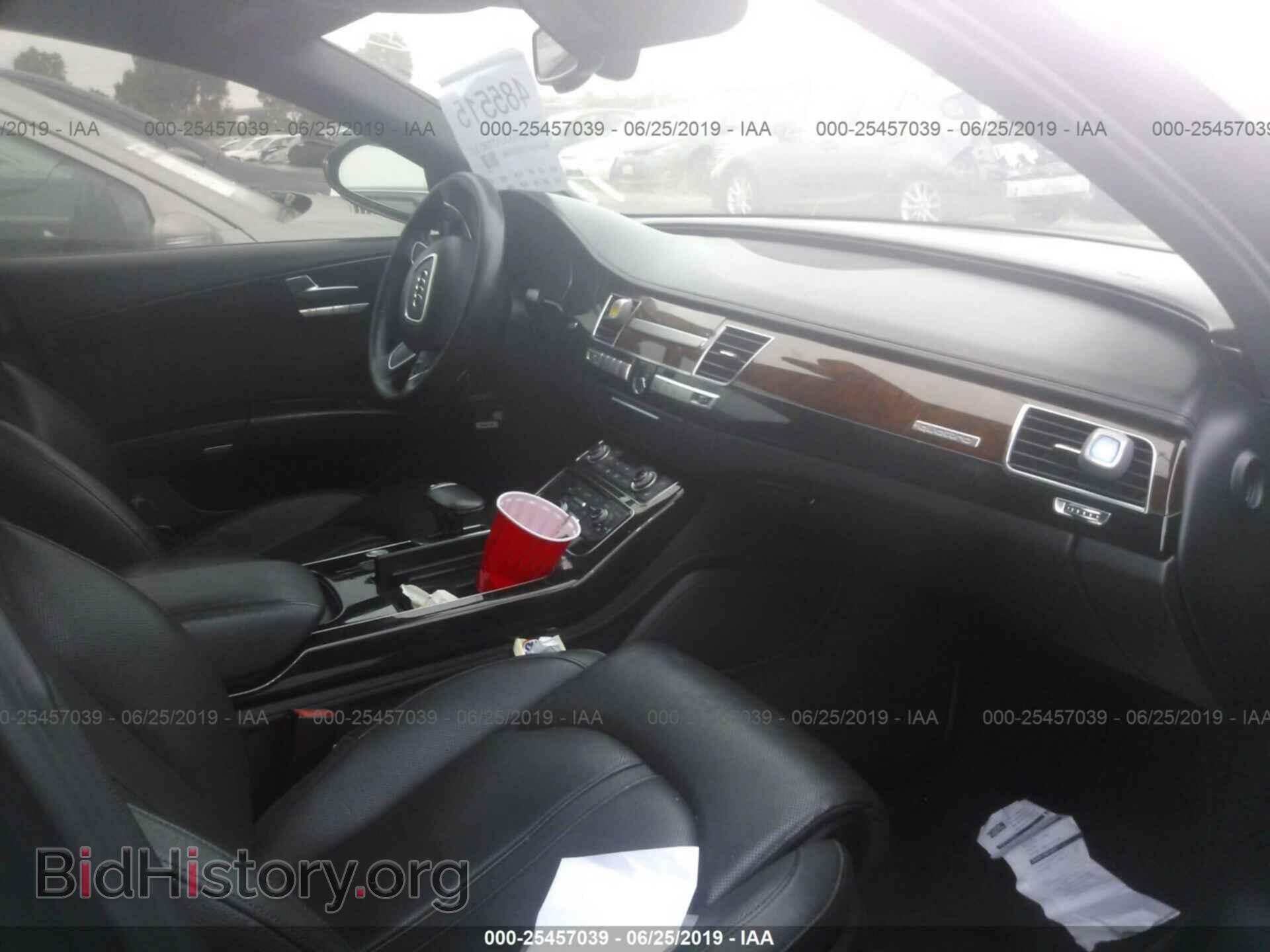 2013 AUDI A8 - VIN: WAURGAFD8DN032090 - Photo 5