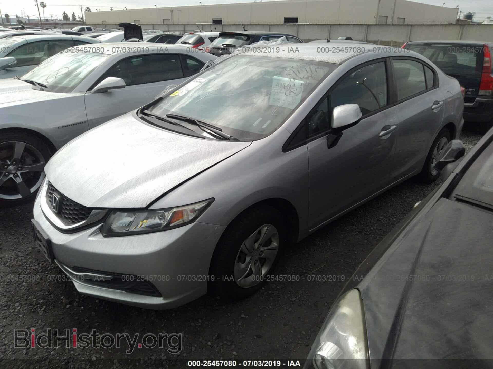 2013 HONDA CIVIC - VIN: 19XFB2F52DE209613 - Фото 2