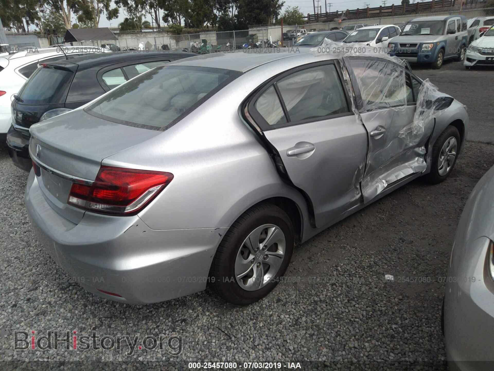 2013 HONDA CIVIC - VIN: 19XFB2F52DE209613 - Фото 4