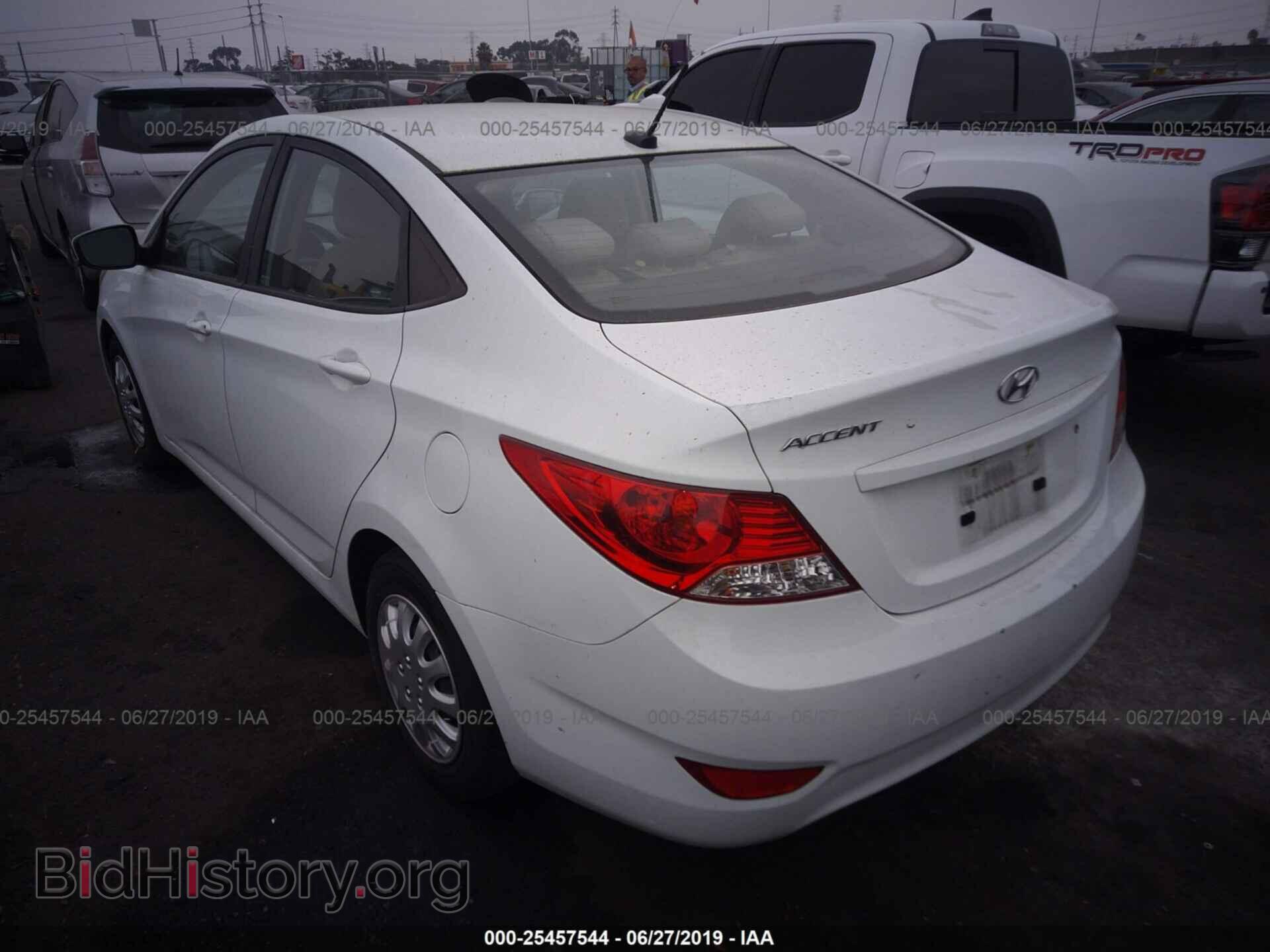 2013 HYUNDAI ACCENT - VIN: KMHCT4AE5DU542498 - Фото 3