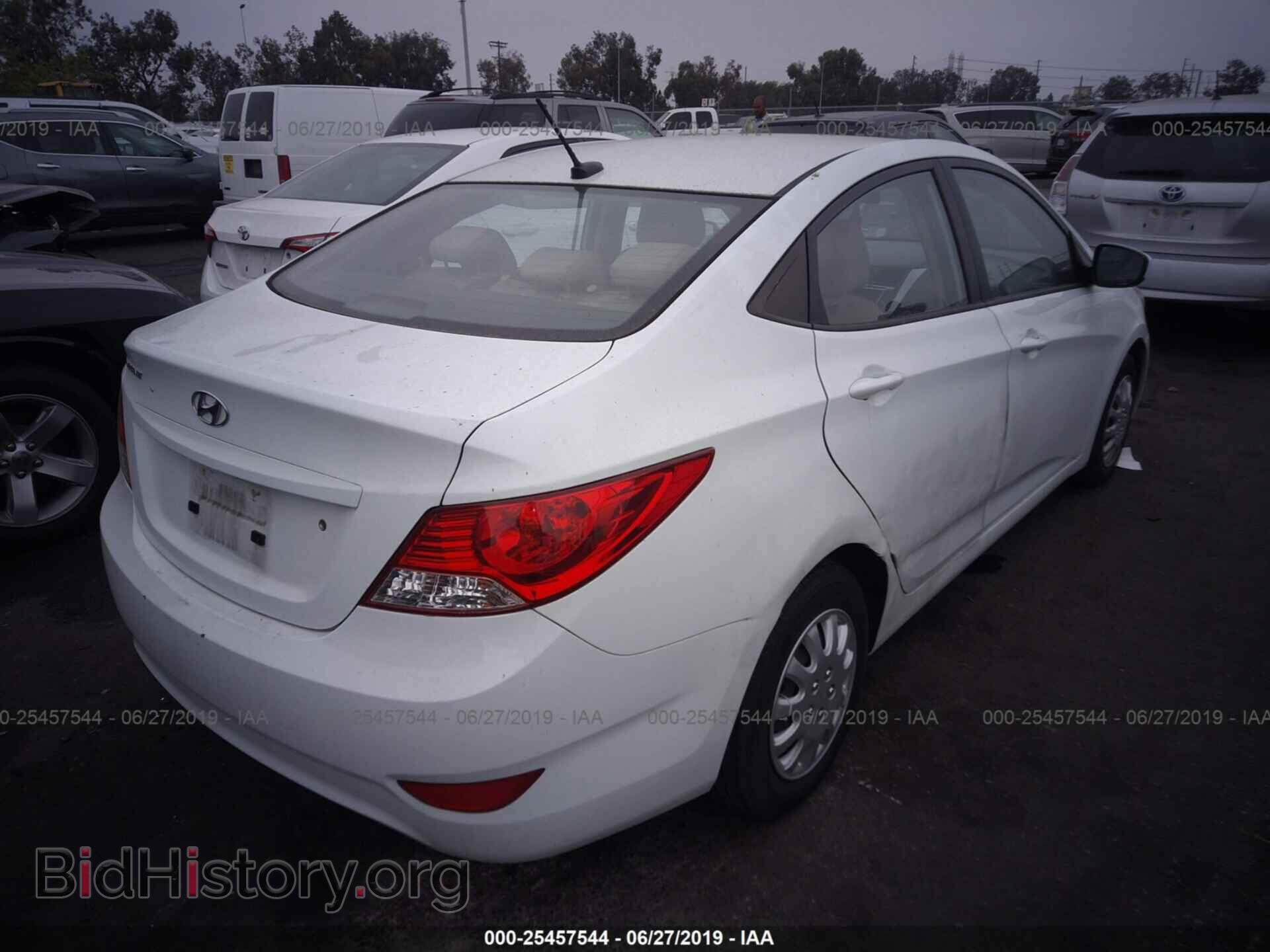 2013 HYUNDAI ACCENT - VIN: KMHCT4AE5DU542498 - Фото 4