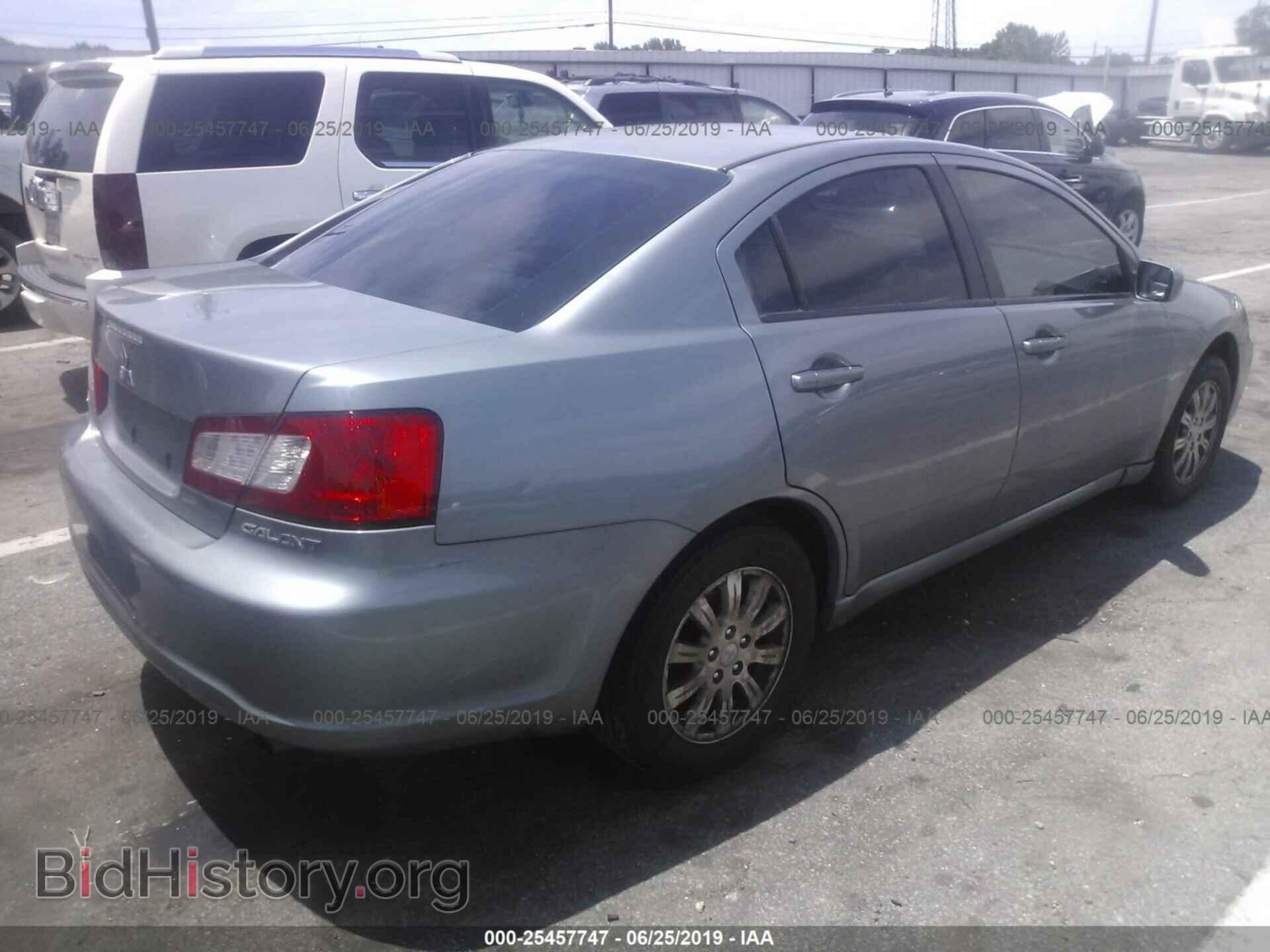 2009 MITSUBISHI GALANT - VIN: 4A3AB36F89E033482 - Фото 4