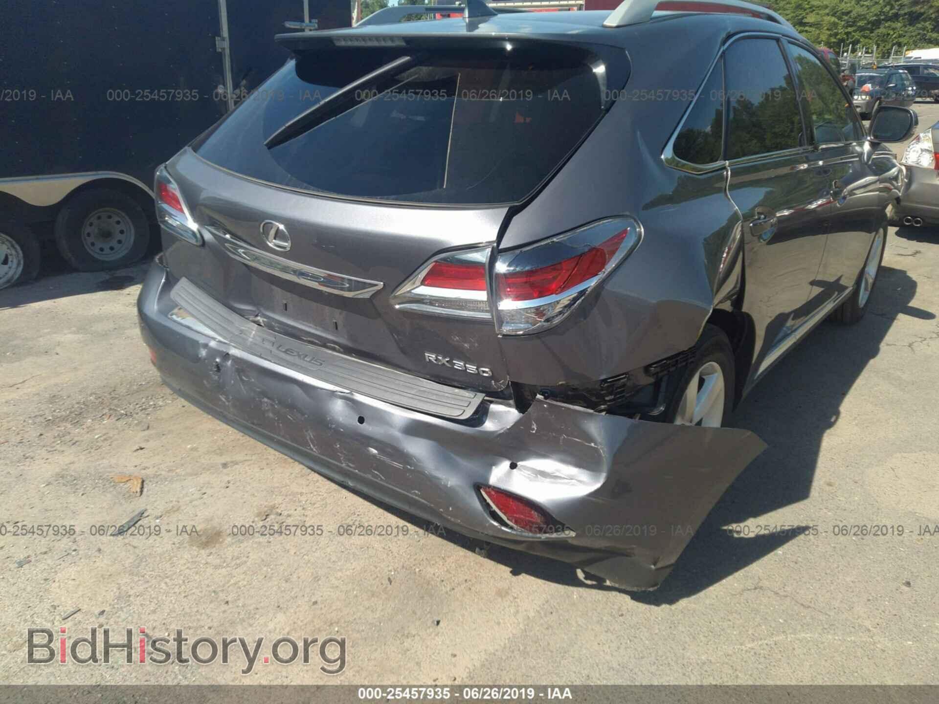 2015 LEXUS RX - VIN: 2T2BK1BAXFC295536 - Фото 6