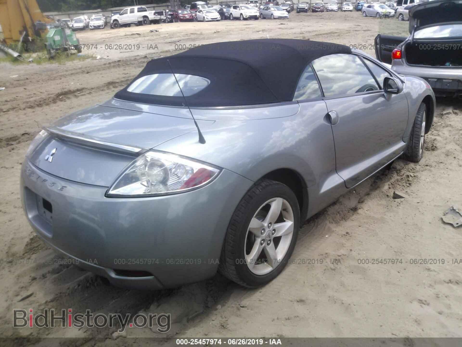2007 MITSUBISHI ECLIPSE - VIN: 4A3AL25F27E014173 - Фото 4