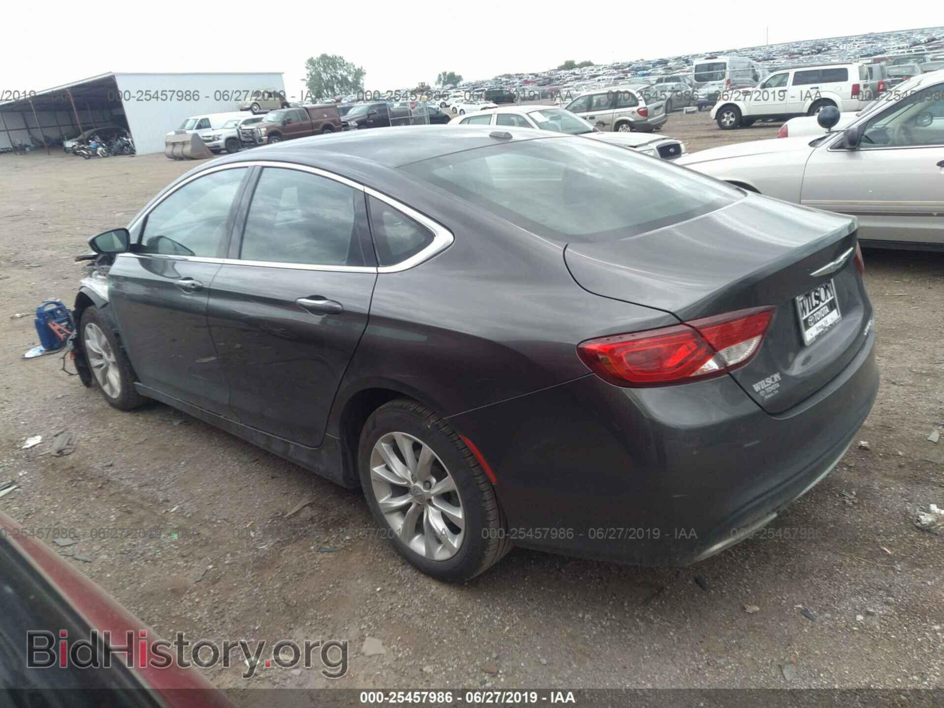 2015 CHRYSLER 200 - VIN: 1C3CCCCG9FN565877 - Фото 3