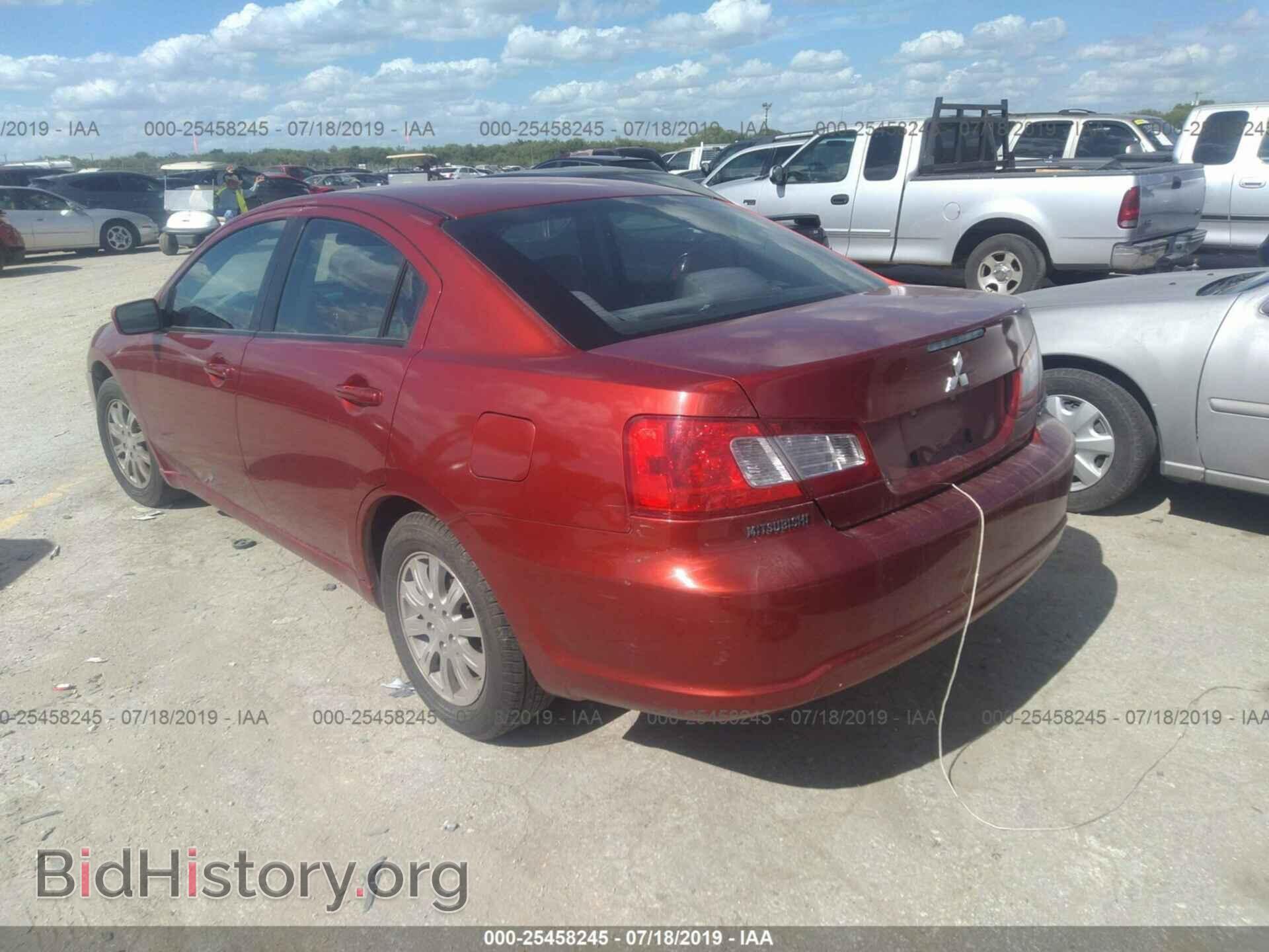 2009 MITSUBISHI GALANT - VIN: 4A3AB36F49E016968 - Фото 3