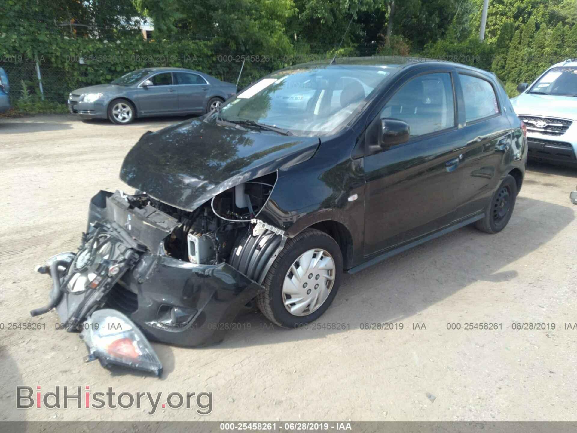 2014 MITSUBISHI MIRAGE - VIN: ML32A3HJ7EH024747 - Фото 2