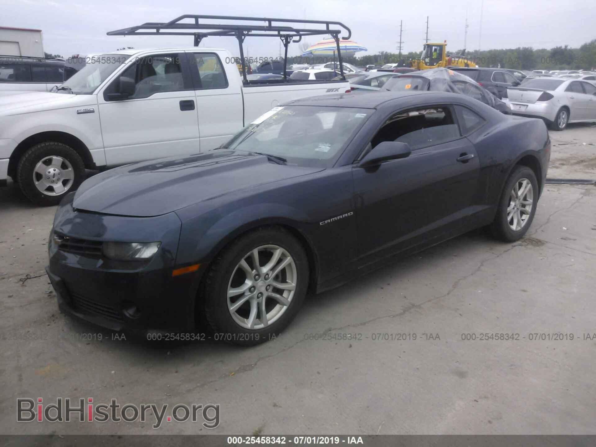 2014 CHEVROLET CAMARO - VIN: 2G1FA1E36E9222659 - Фото 2