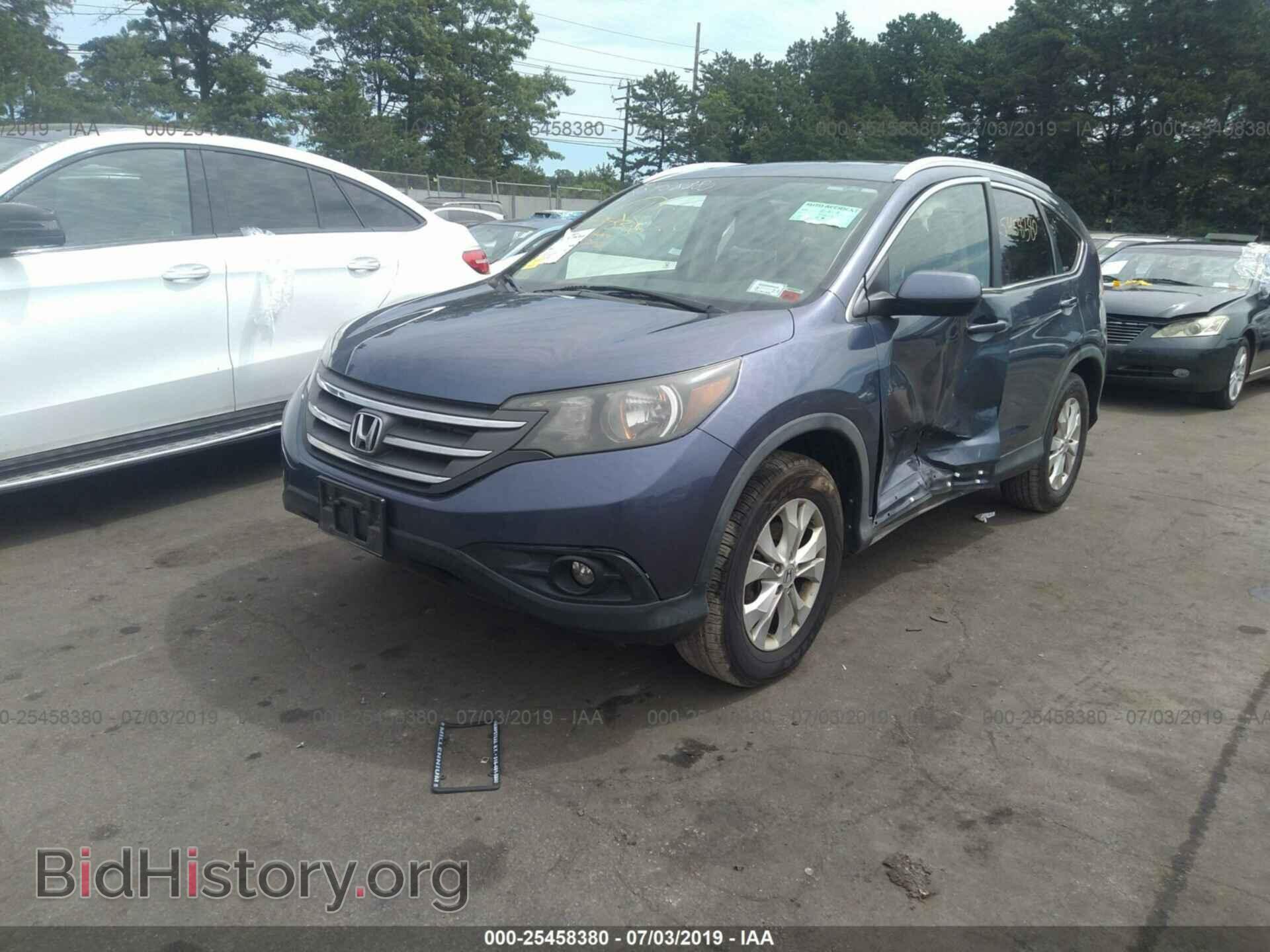 2012 HONDA CR-V - VIN: JHLRM4H73CC004392 - Фото 2