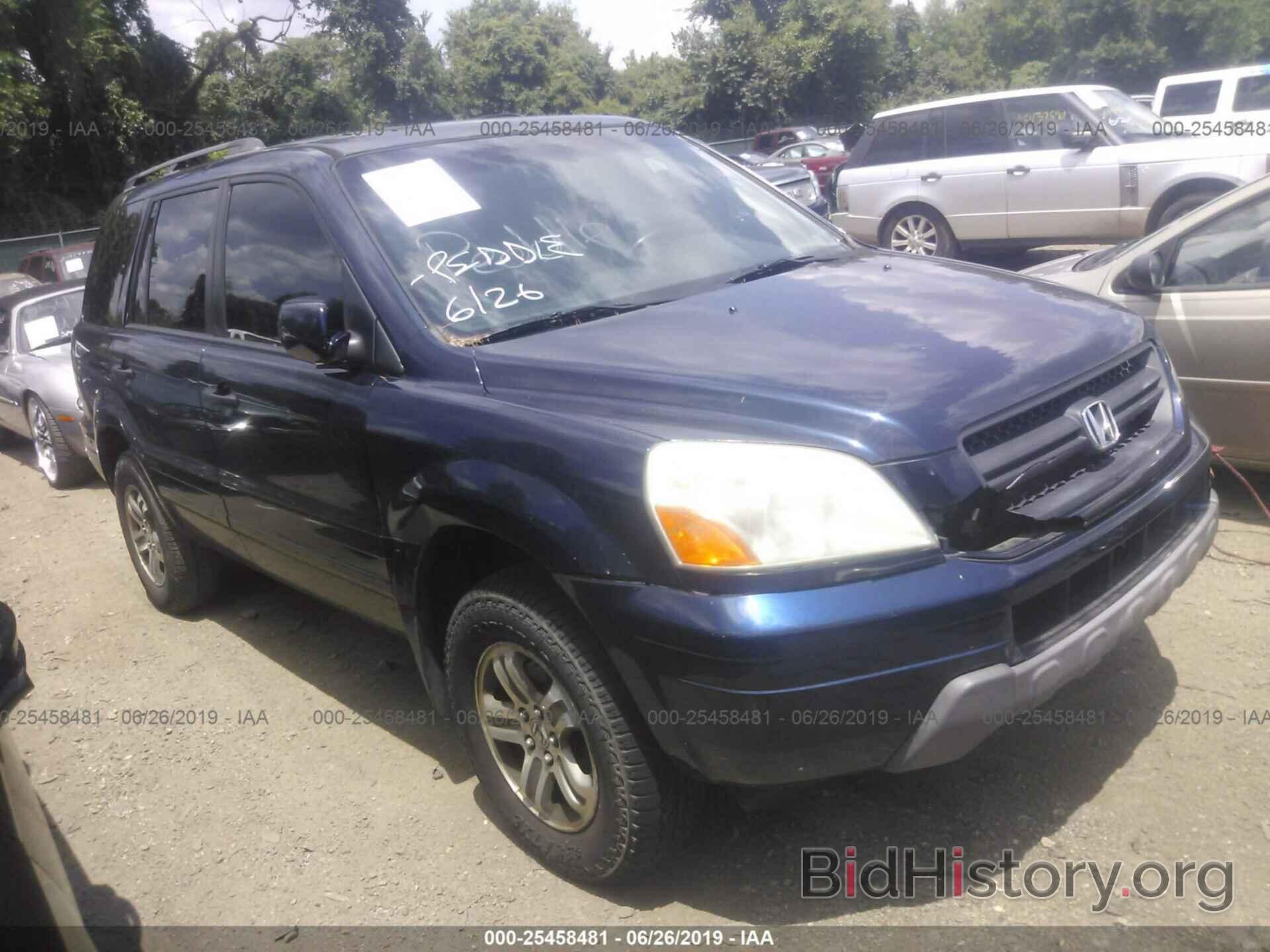 Photo 2HKYF185X4H548099 - HONDA PILOT 2004