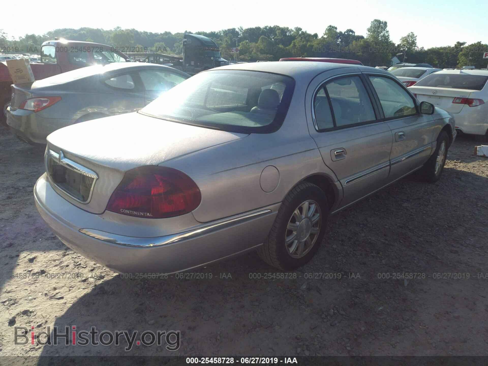 2002 LINCOLN CONTINENTAL - VIN: 1LNHM97V42Y691806 - Фото 4