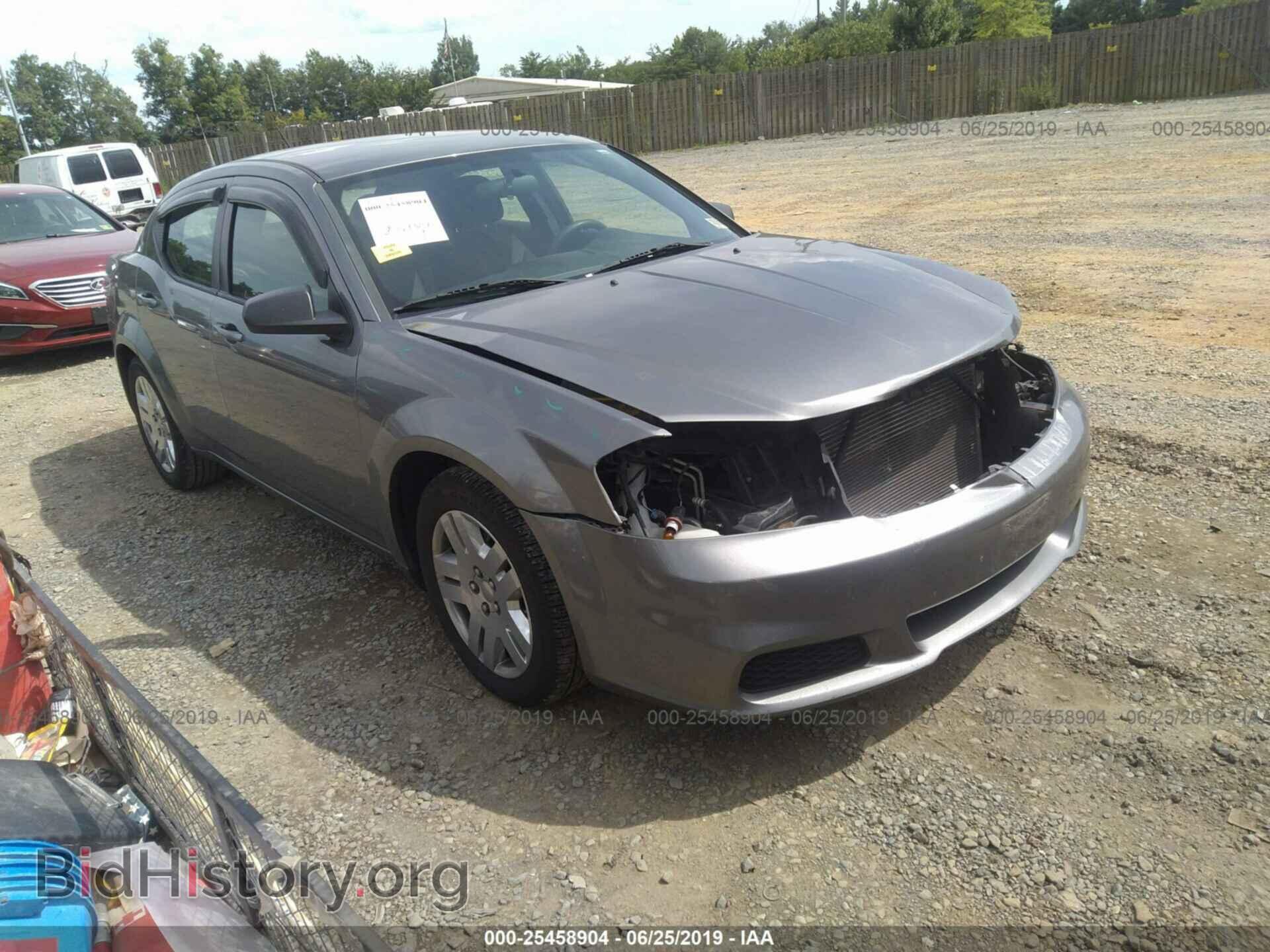 Photo 1C3CDZAB5CN269936 - DODGE AVENGER 2012