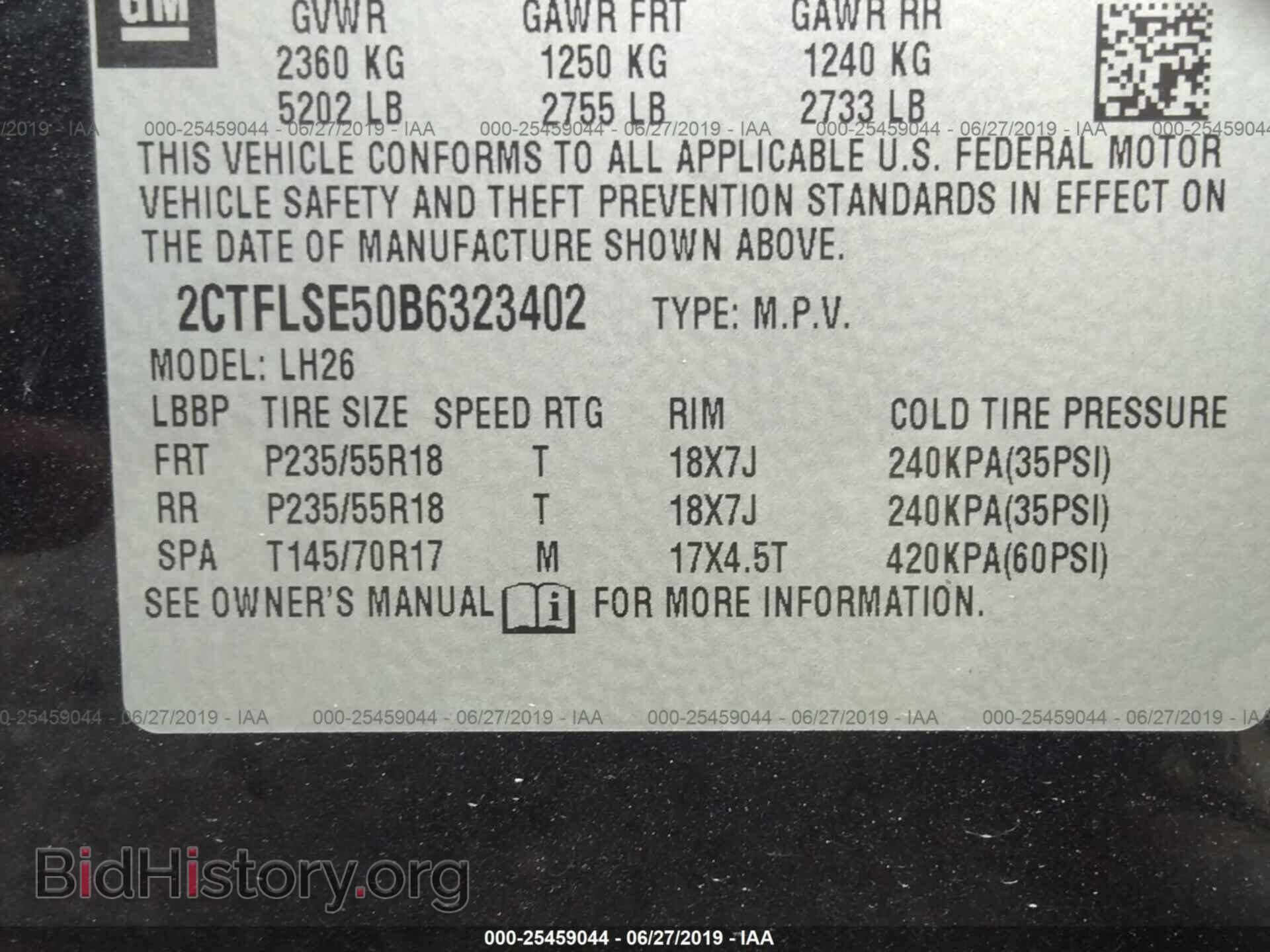 2011 GMC TERRAIN - VIN: 2CTFLSE50B6323402 - Photo 9