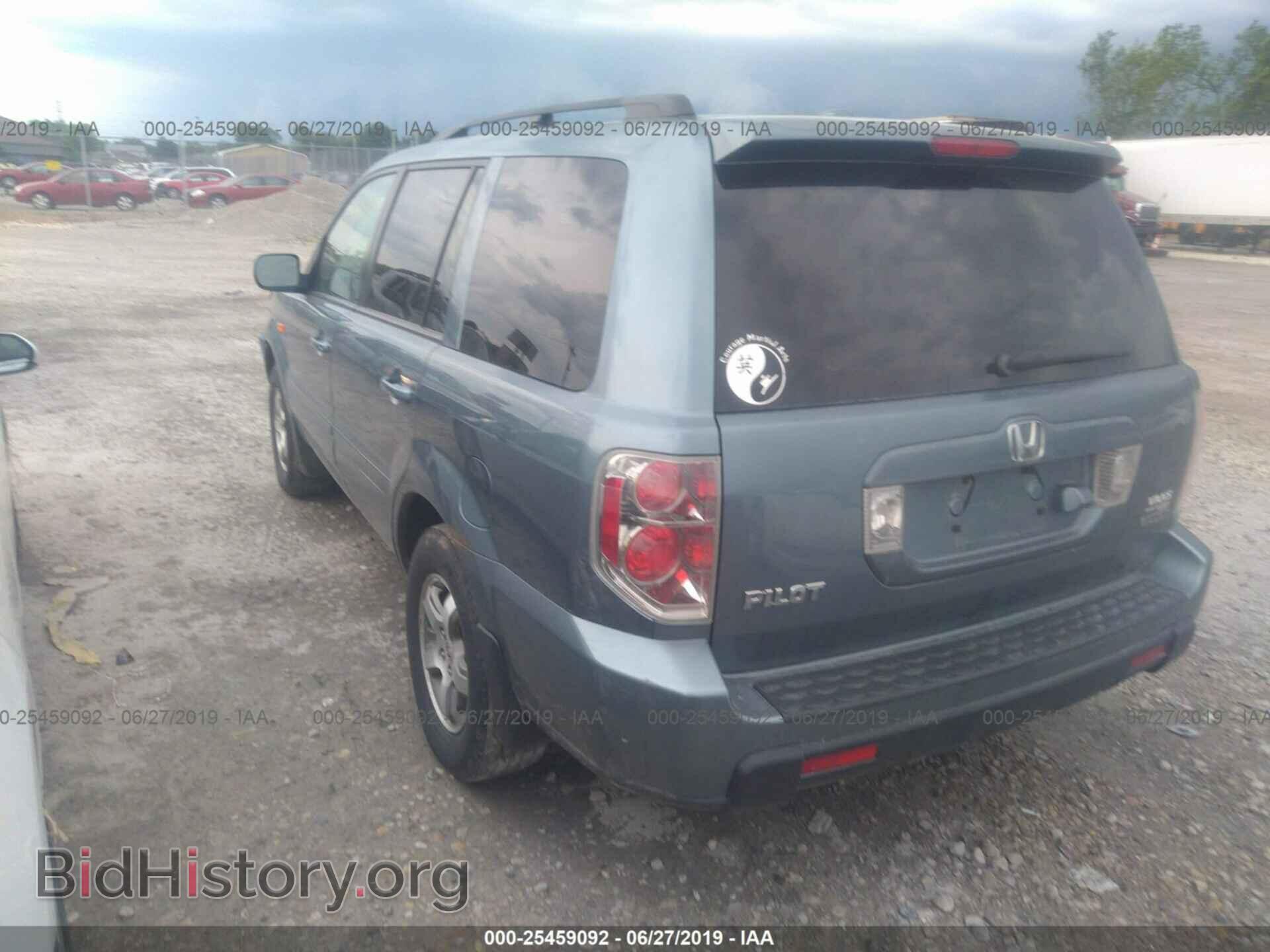 2006 HONDA PILOT - VIN: 2HKYF18776H554771 - Фото 3