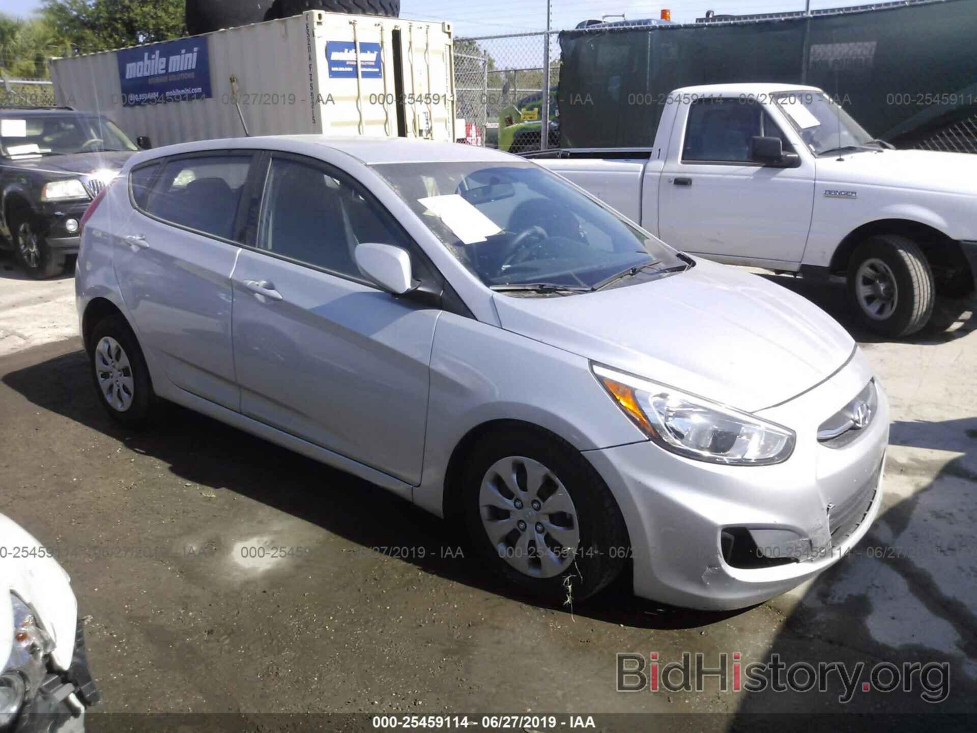 Photo KMHCT5AE4HU320868 - HYUNDAI ACCENT 2017