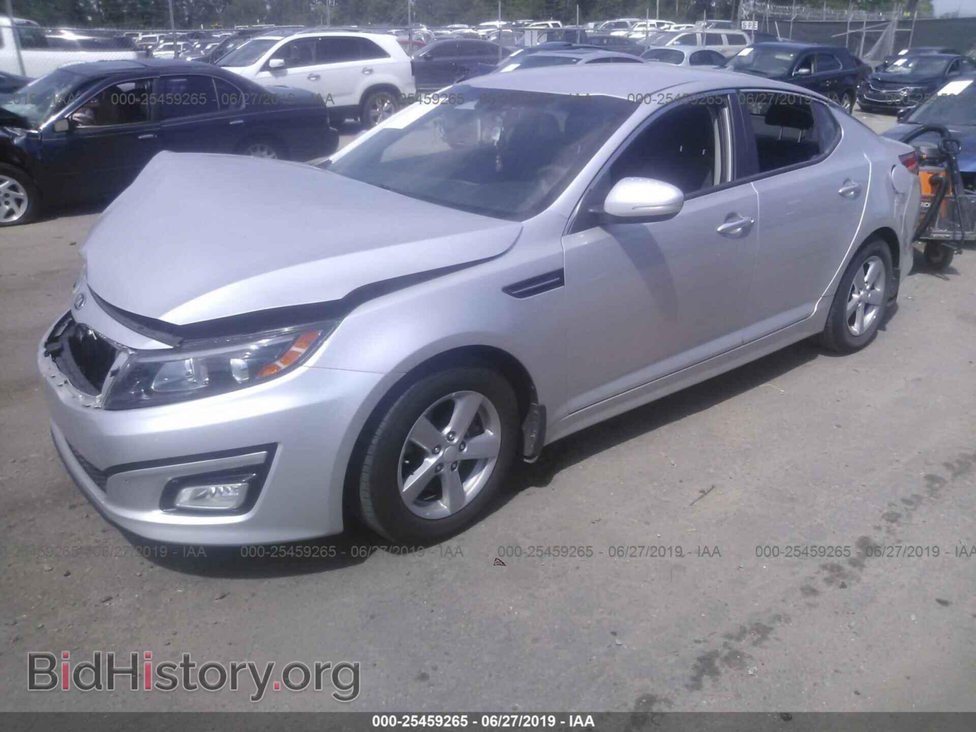2015 KIA OPTIMA - VIN: 5XXGM4A76FG391569 - Фото 2