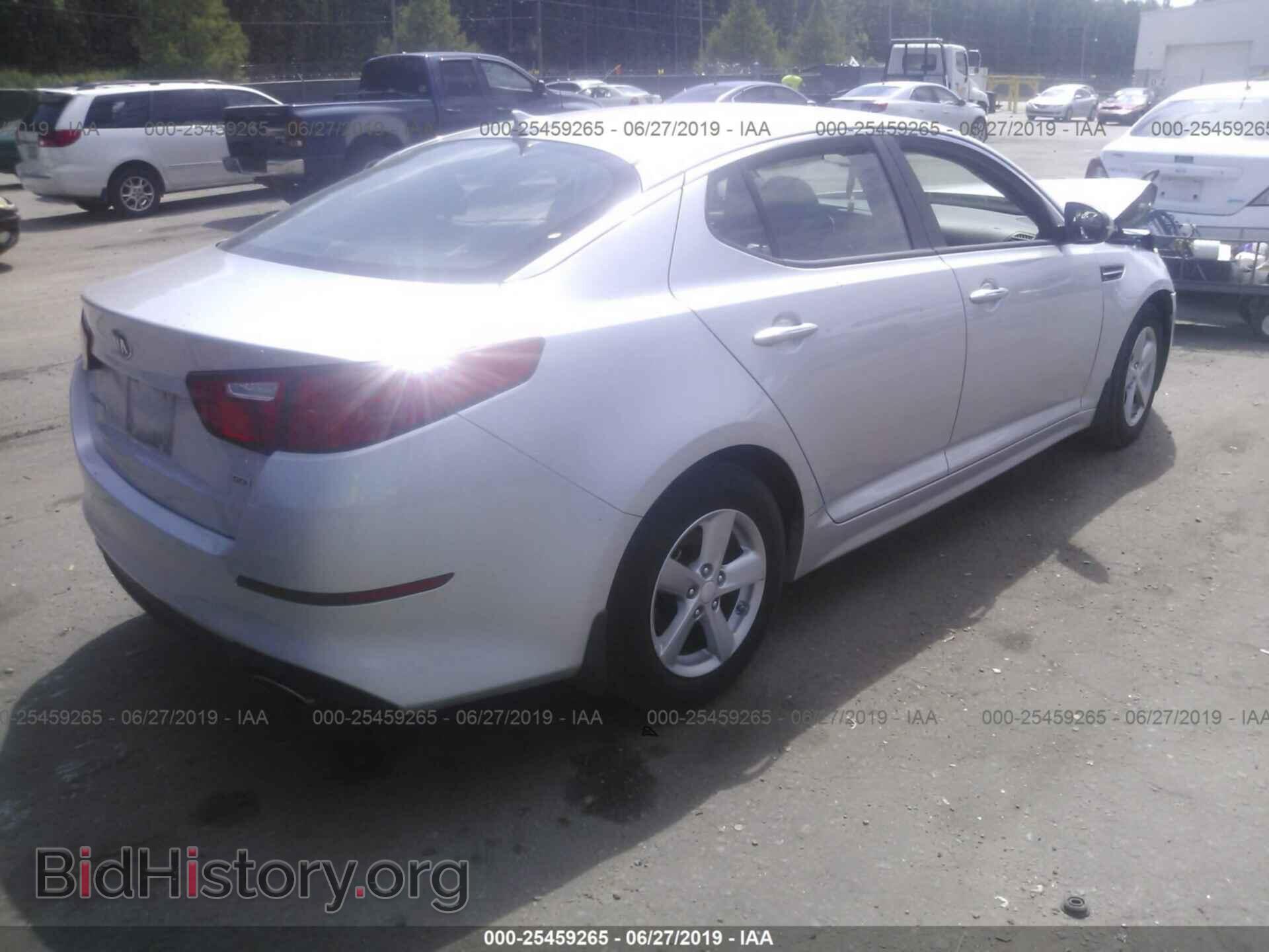2015 KIA OPTIMA - VIN: 5XXGM4A76FG391569 - Фото 4