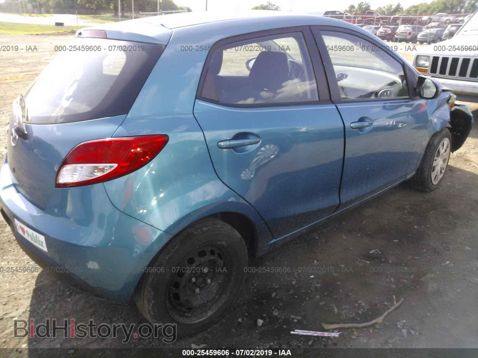2012 MAZDA MAZDA2 - VIN: JM1DE1KY5C0144322 - Photo 4