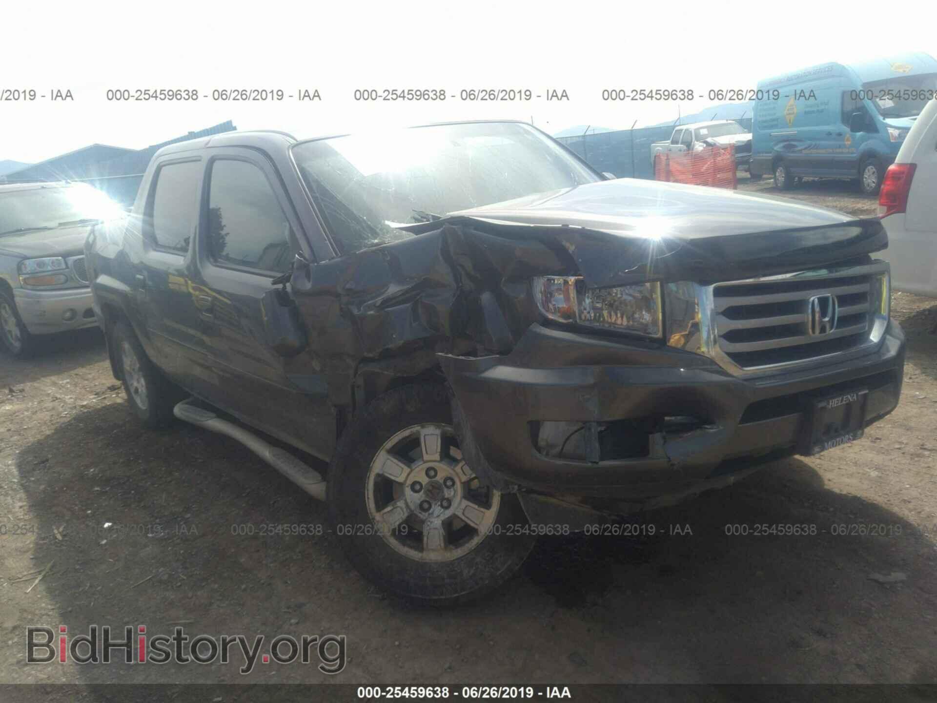 Фотография 5FPYK1F45CB457588 - HONDA RIDGELINE 2012