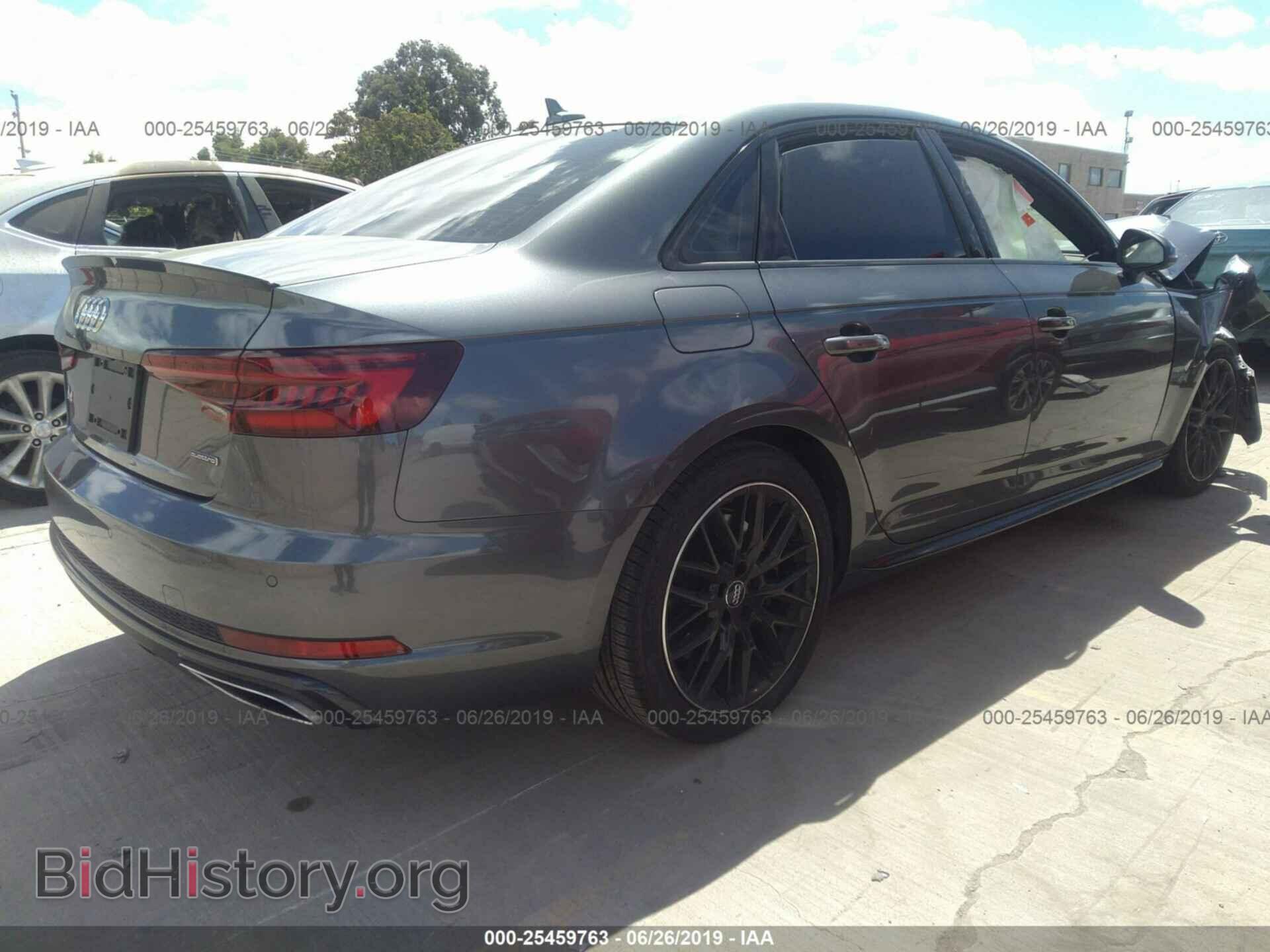 2019 AUDI A4 - VIN: WAUENAF41KN003385 - Фото 4