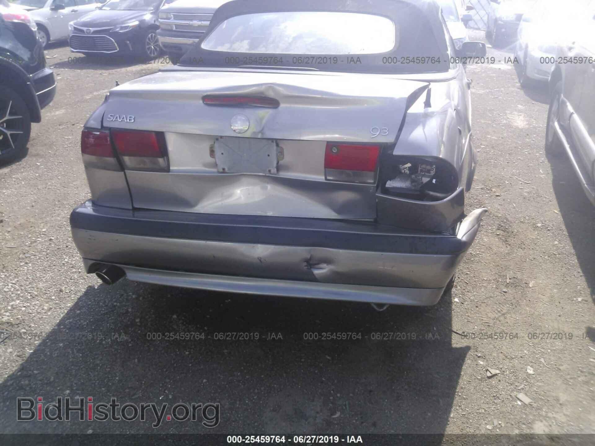 2001 SAAB 9-3 - VIN: YS3DF75K917009123 - Фото 6