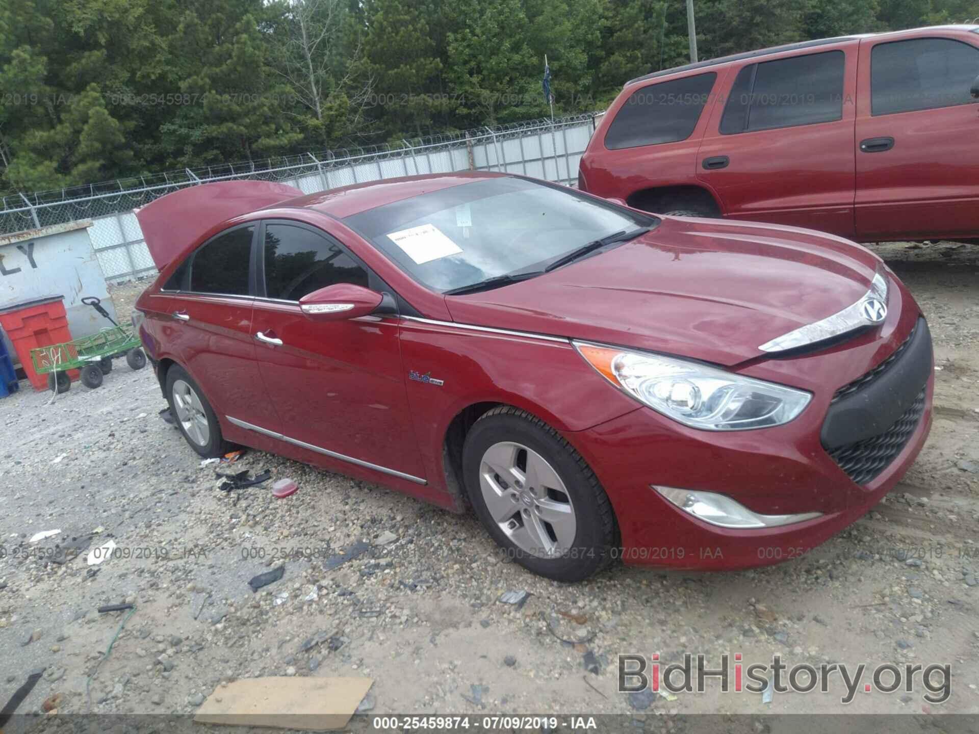 Photo KMHEC4A4XCA060187 - HYUNDAI SONATA 2012