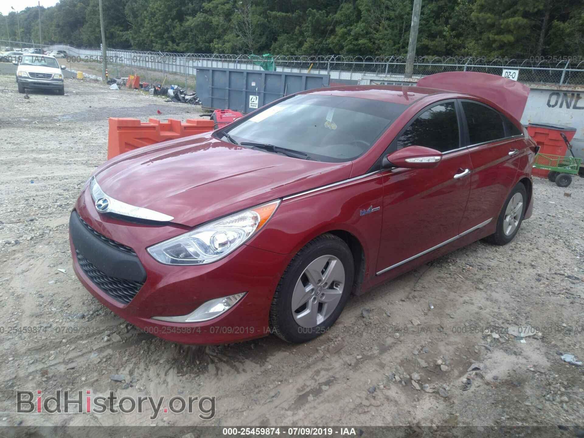 2012 HYUNDAI SONATA - VIN: KMHEC4A4XCA060187 - Фото 2