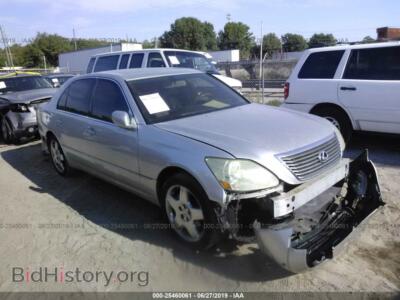 2006 Lexus LS, серебристый — VIN JTHBN36F865034172, IAAI