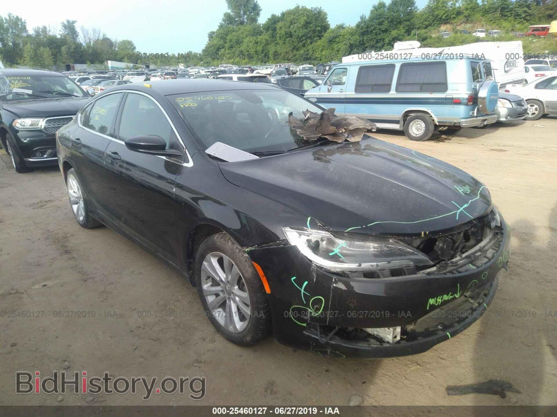 Фотография 1C3CCCAB7GN126279 - CHRYSLER 200 2016