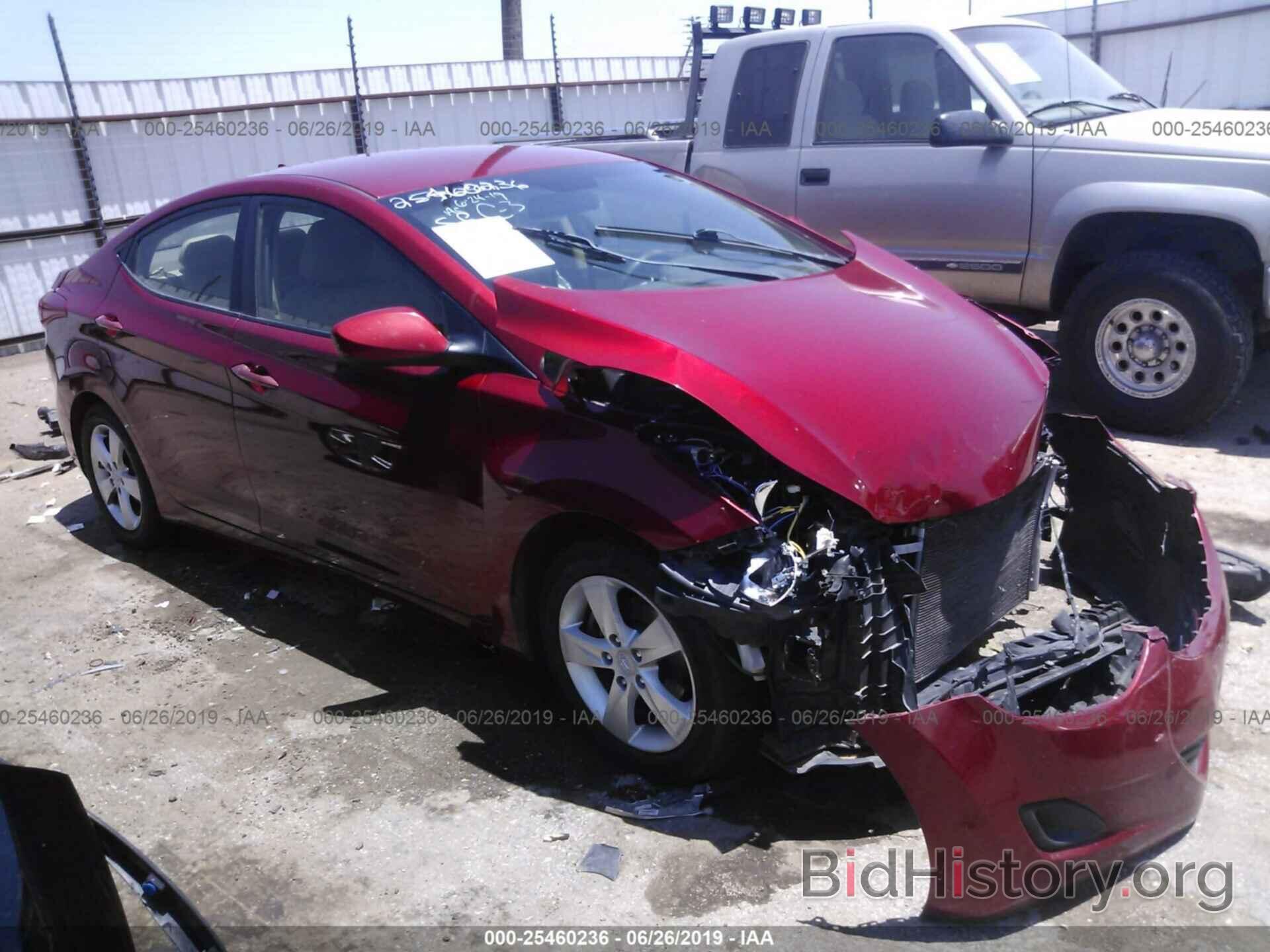 Photo KMHDH4AE4BU129250 - HYUNDAI ELANTRA 2011