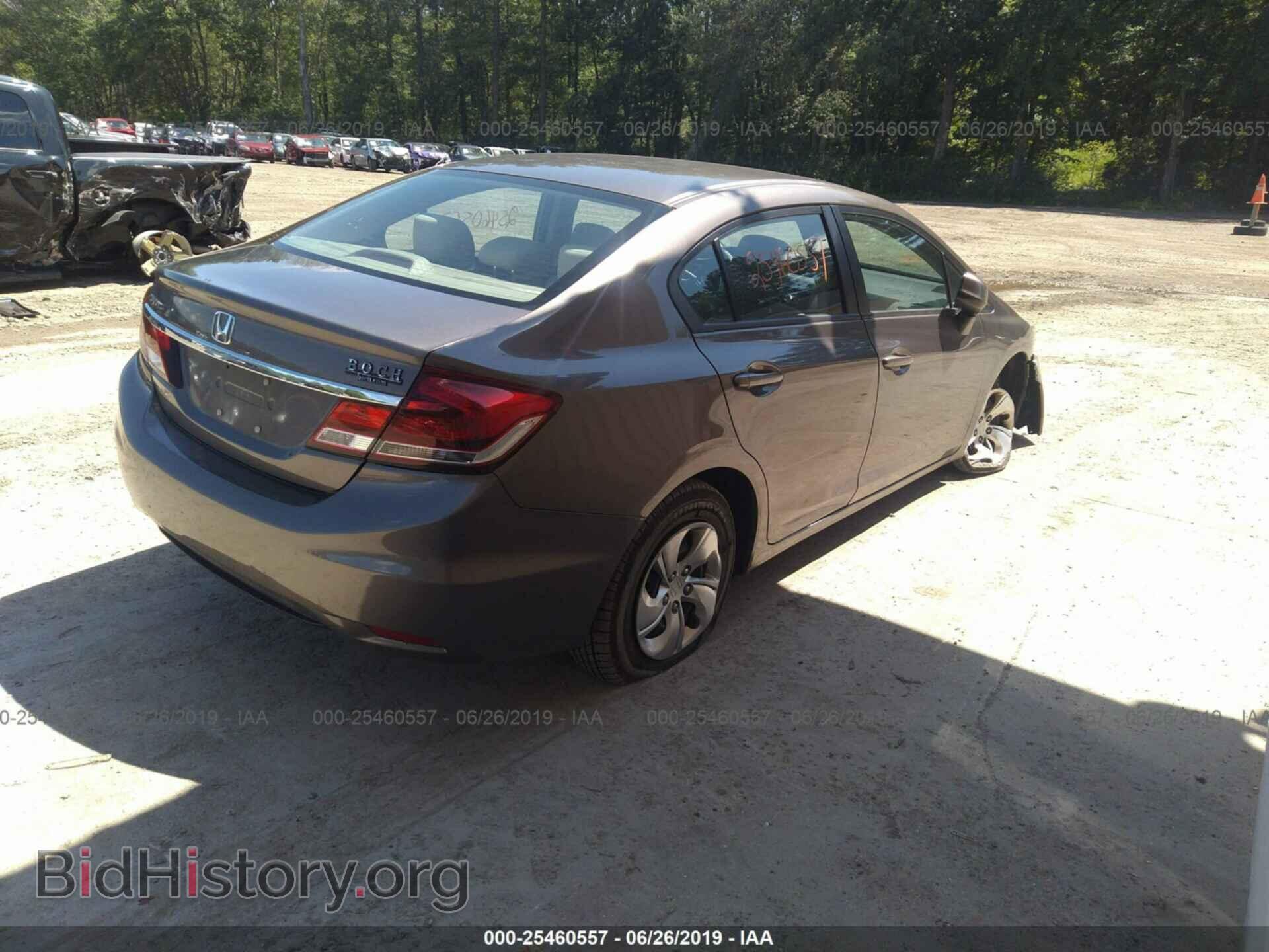 2013 HONDA CIVIC - VIN: 2HGFB2F51DH597519 - Фото 4