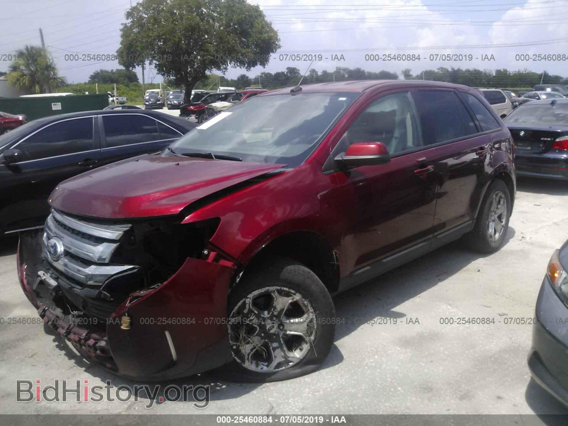 2013 FORD EDGE - VIN: 2FMDK4JC8DBA86797 - Фото 2